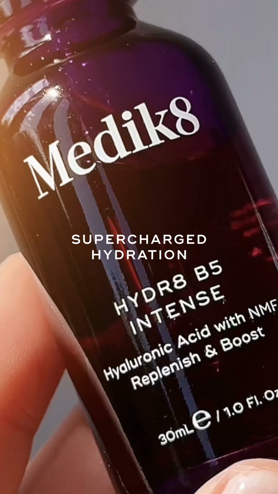 Medik8 Facebook ad: Hydr8 B5 Intense