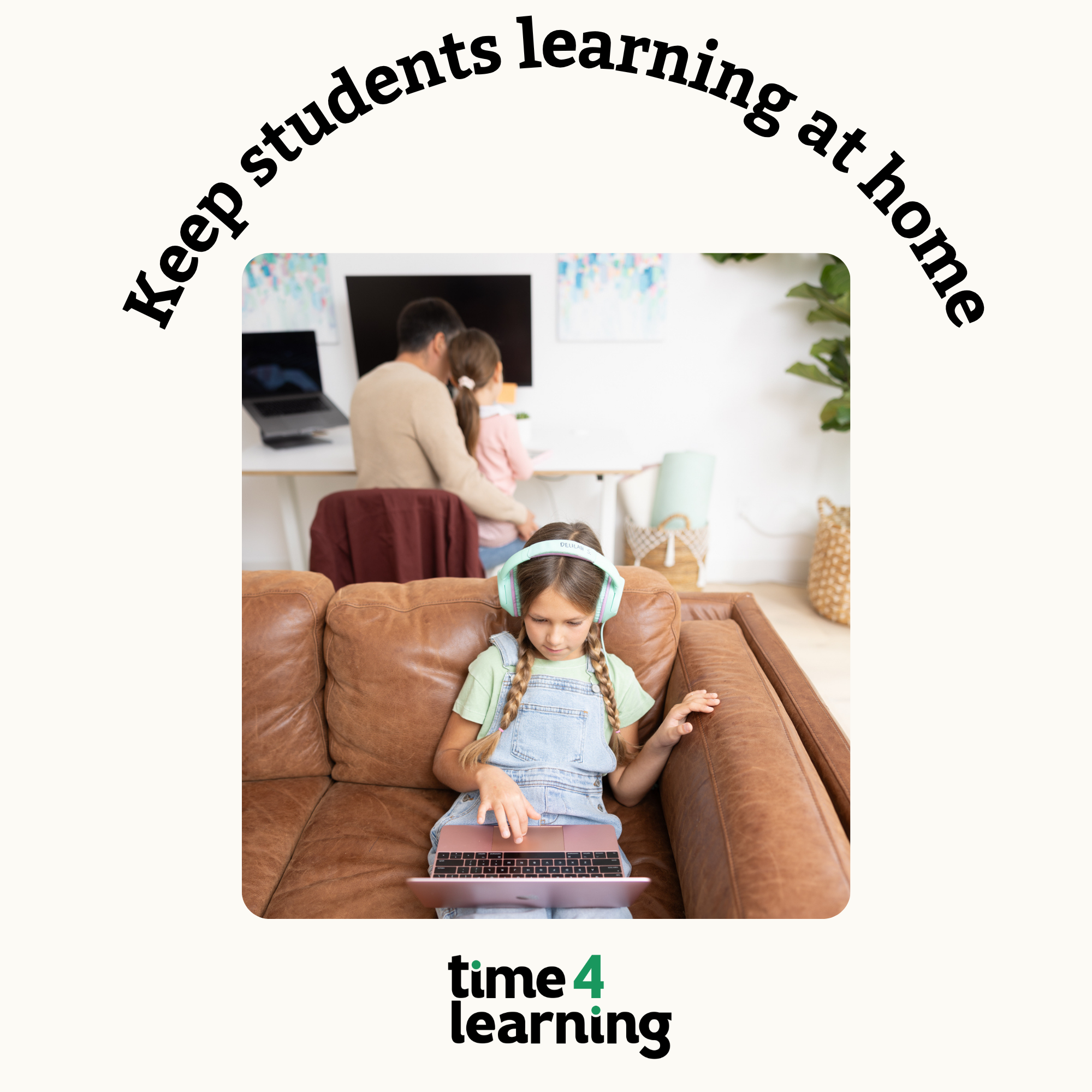 Time4Learning Facebook ad