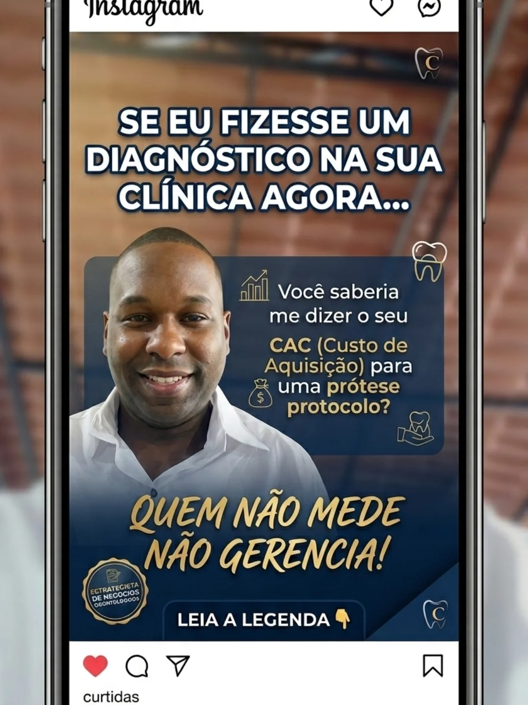 CrescePro - Marketing para Clínicas Odontológicas Facebook ad: Pare de depender apenas do boca a boca…