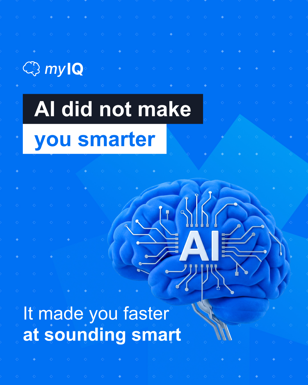 My IQ Facebook ad
