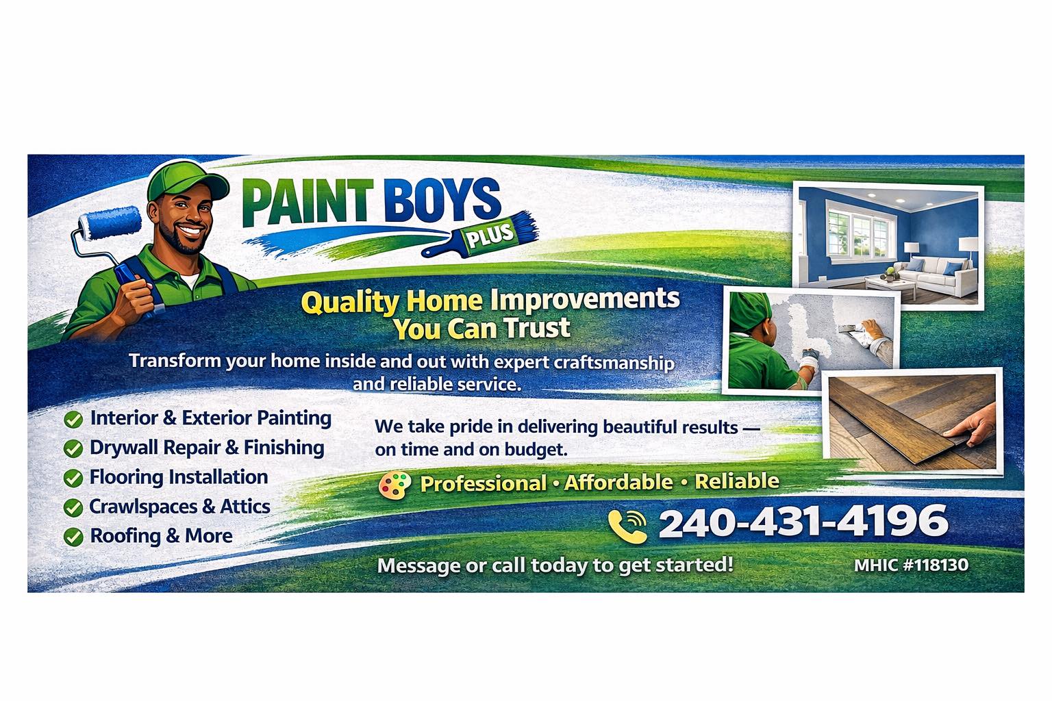 Paint Boys PLUS Facebook ad