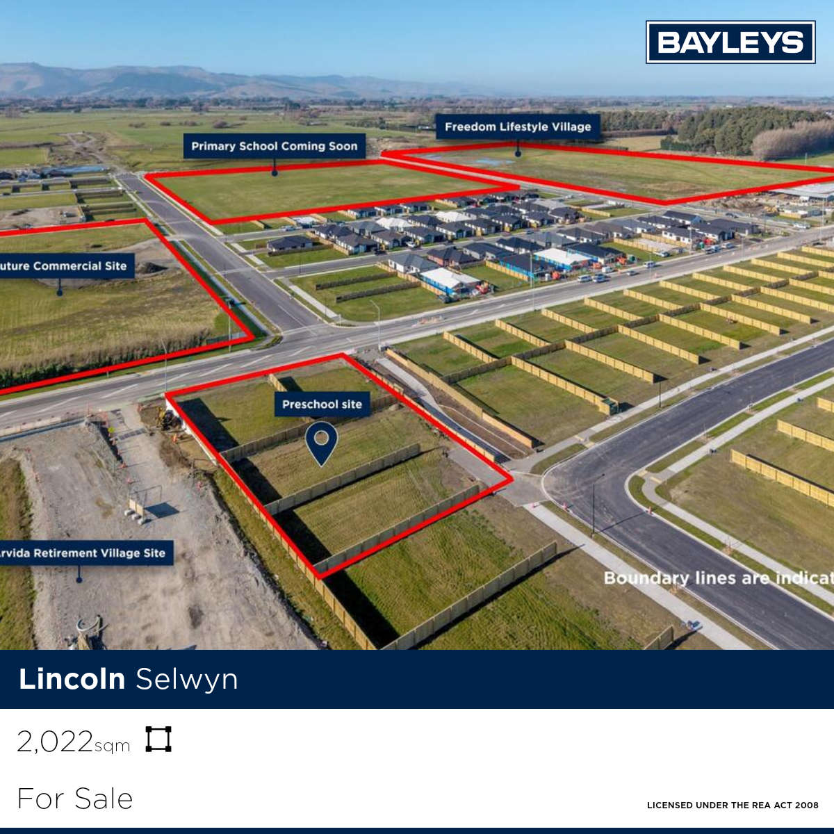 Bayleys Canterbury Commercial Facebook ad from Aug 11, 2026