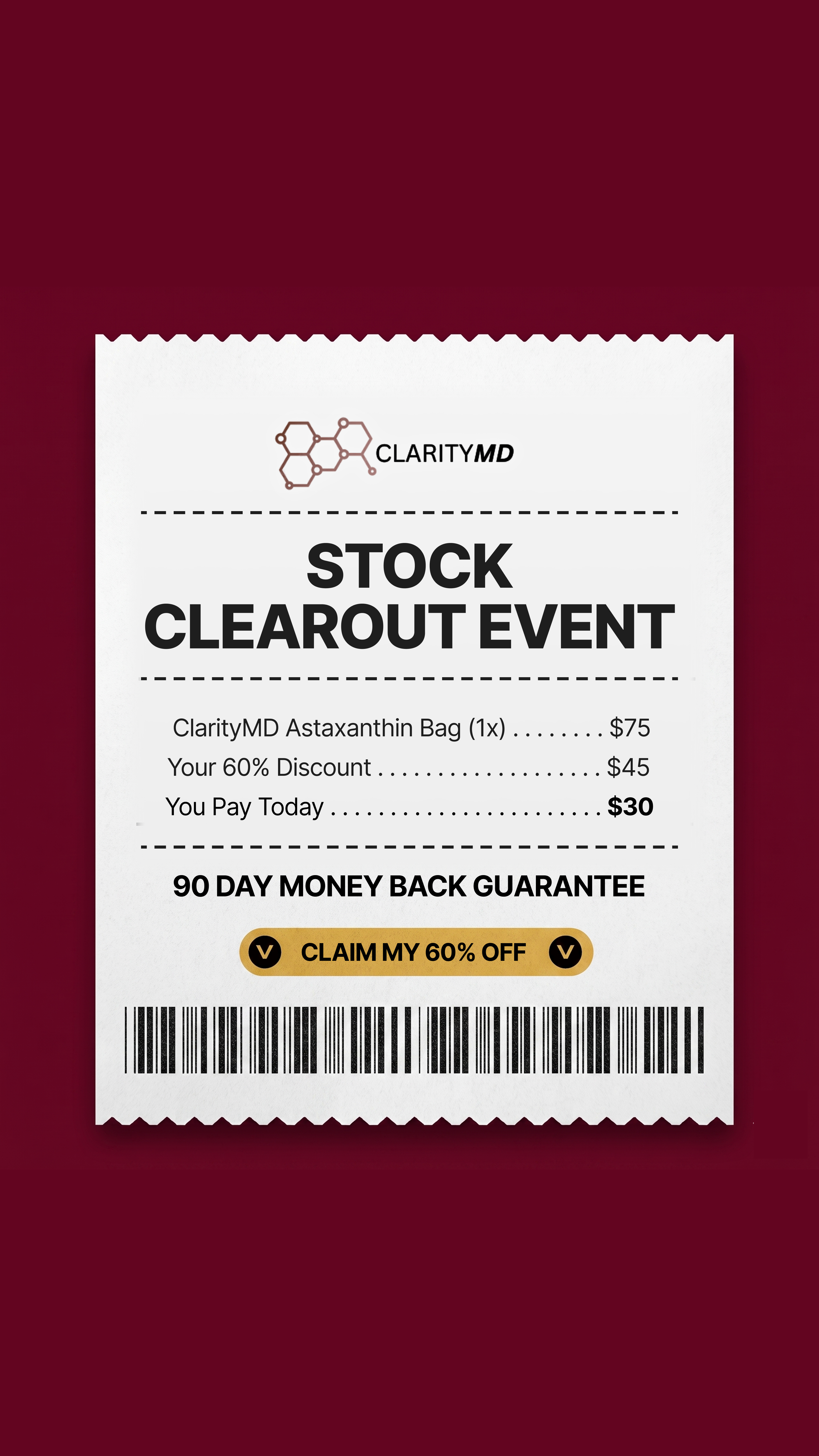 Clarity MD Facebook ad