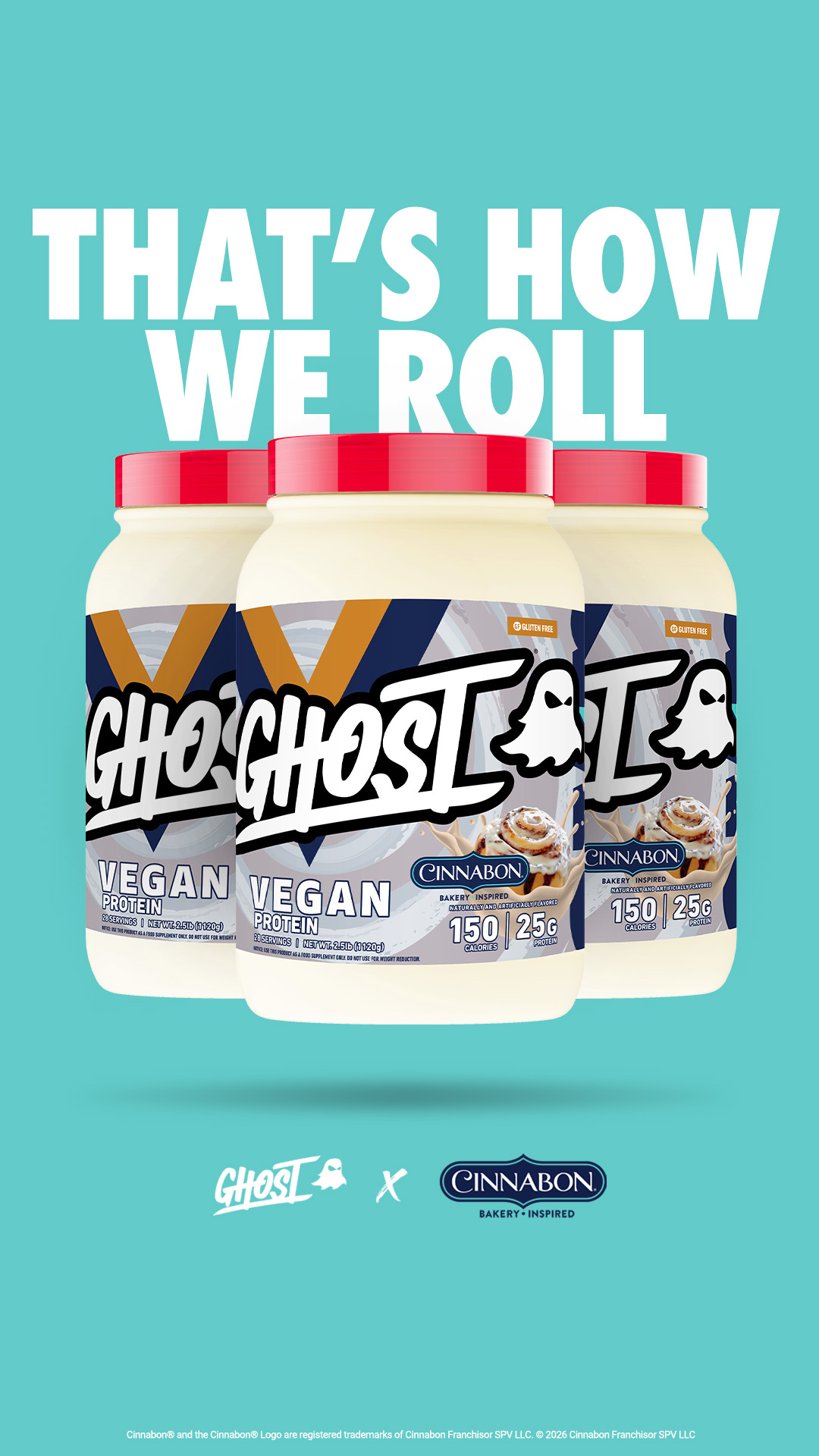GHOST Facebook ad