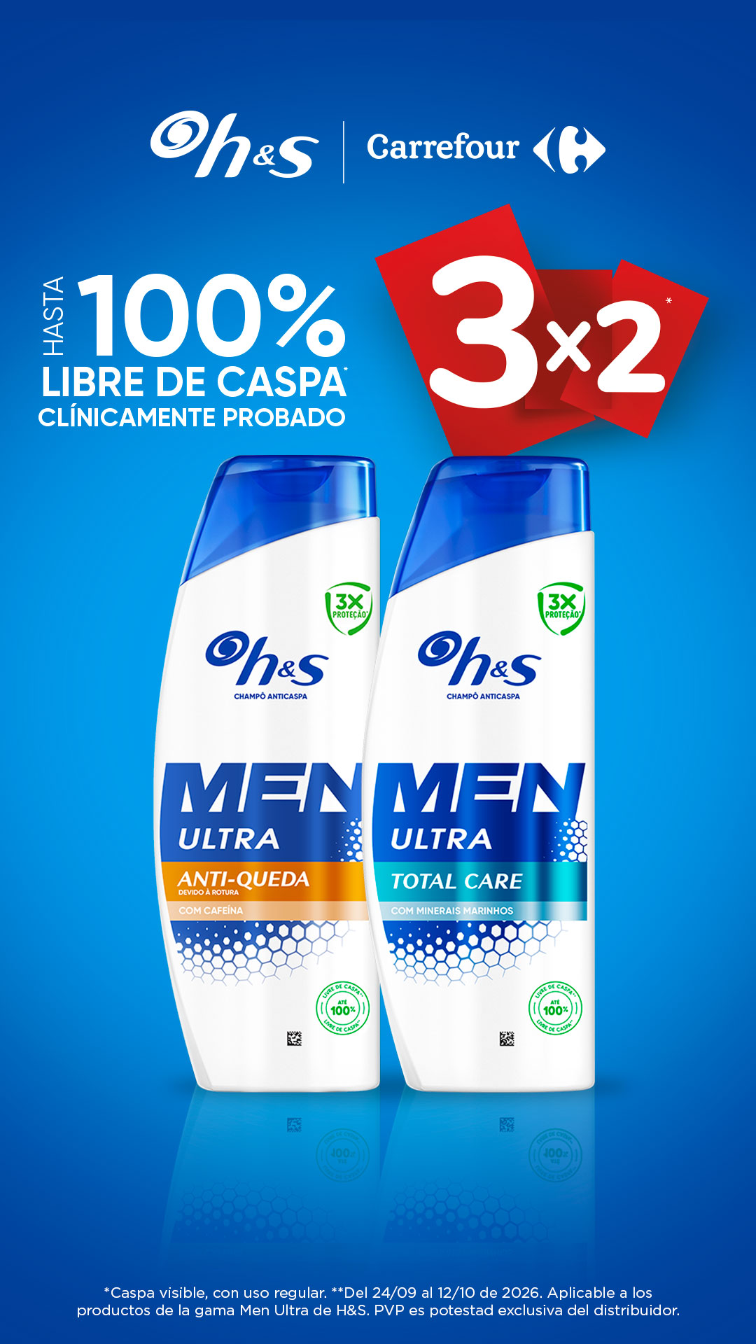 Head and Shoulders Facebook ad: Folletos Carrefour.es