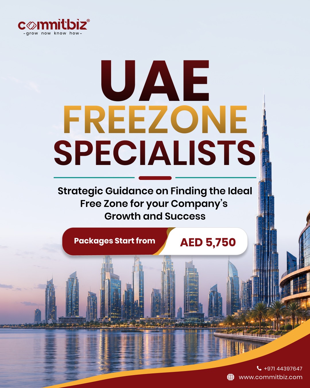 Commitbiz - UAE Facebook ad