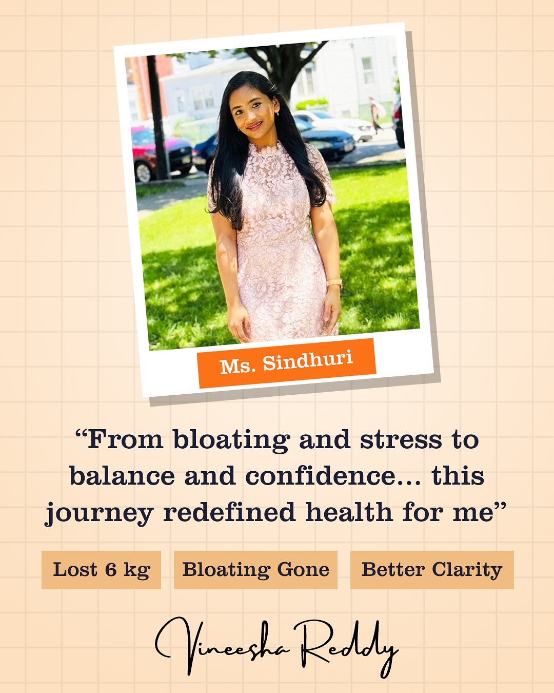 The Functional Nutrition Clinic BY Vineesha Reddy Facebook ad: From daily IBS struggles to finally feeling normal…