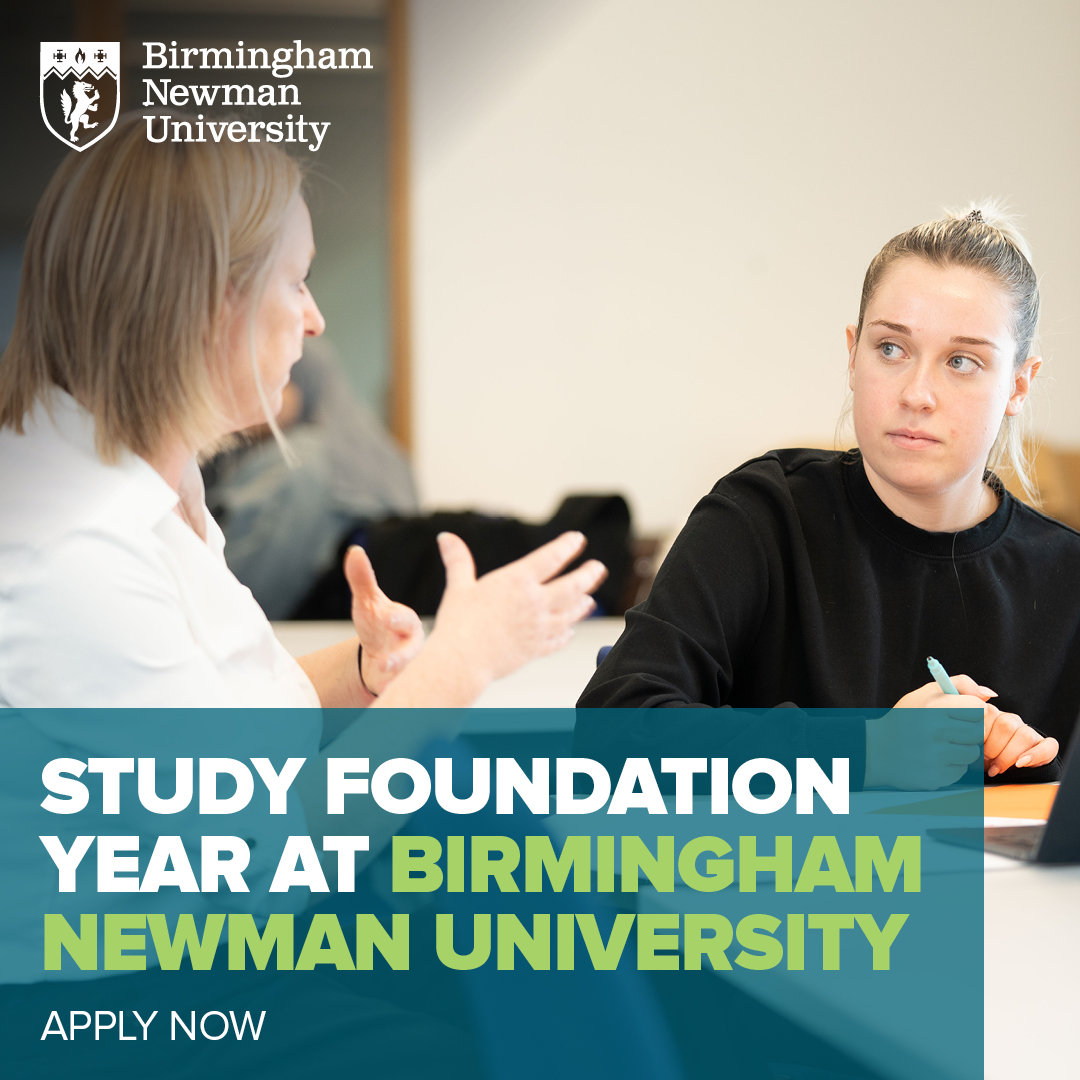 Birmingham Newman University Facebook ad