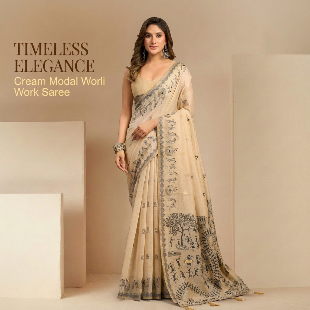 The Kanishka Store Facebook ad: Premium Saree Collection