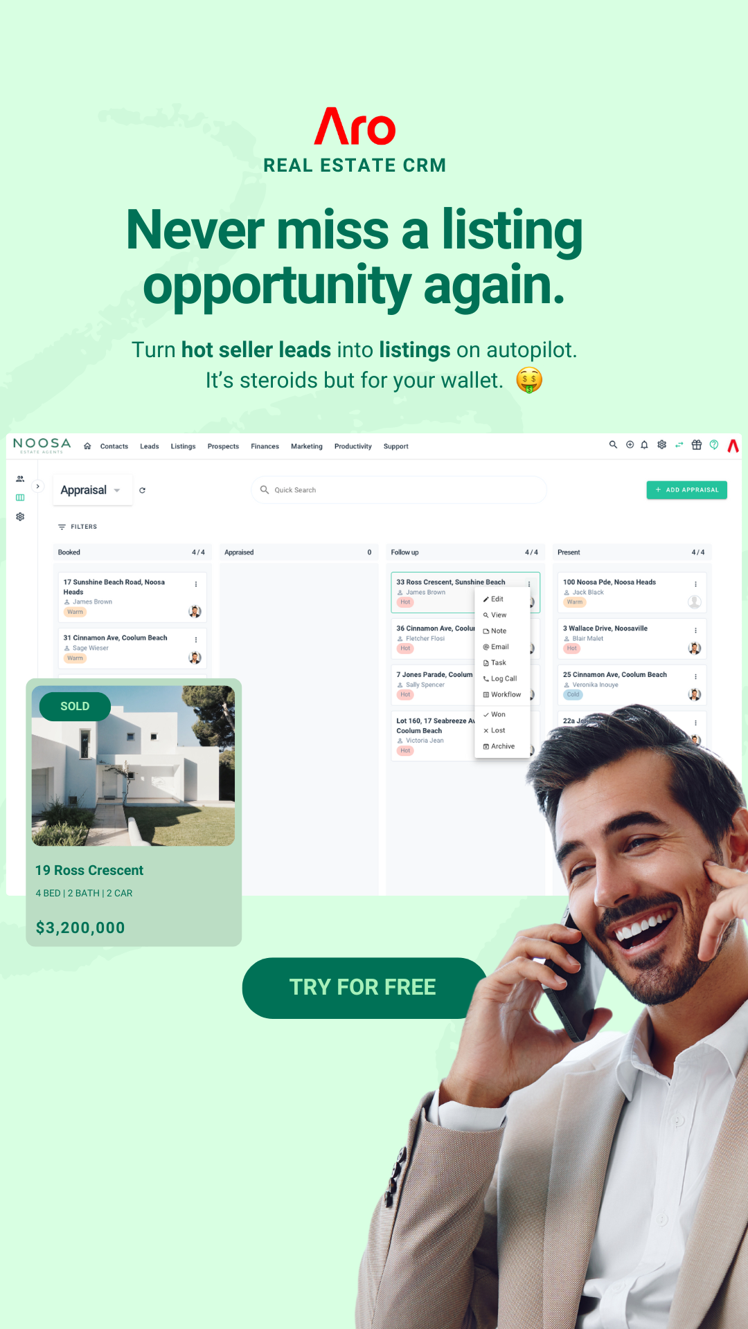 Arosoftware Facebook ad