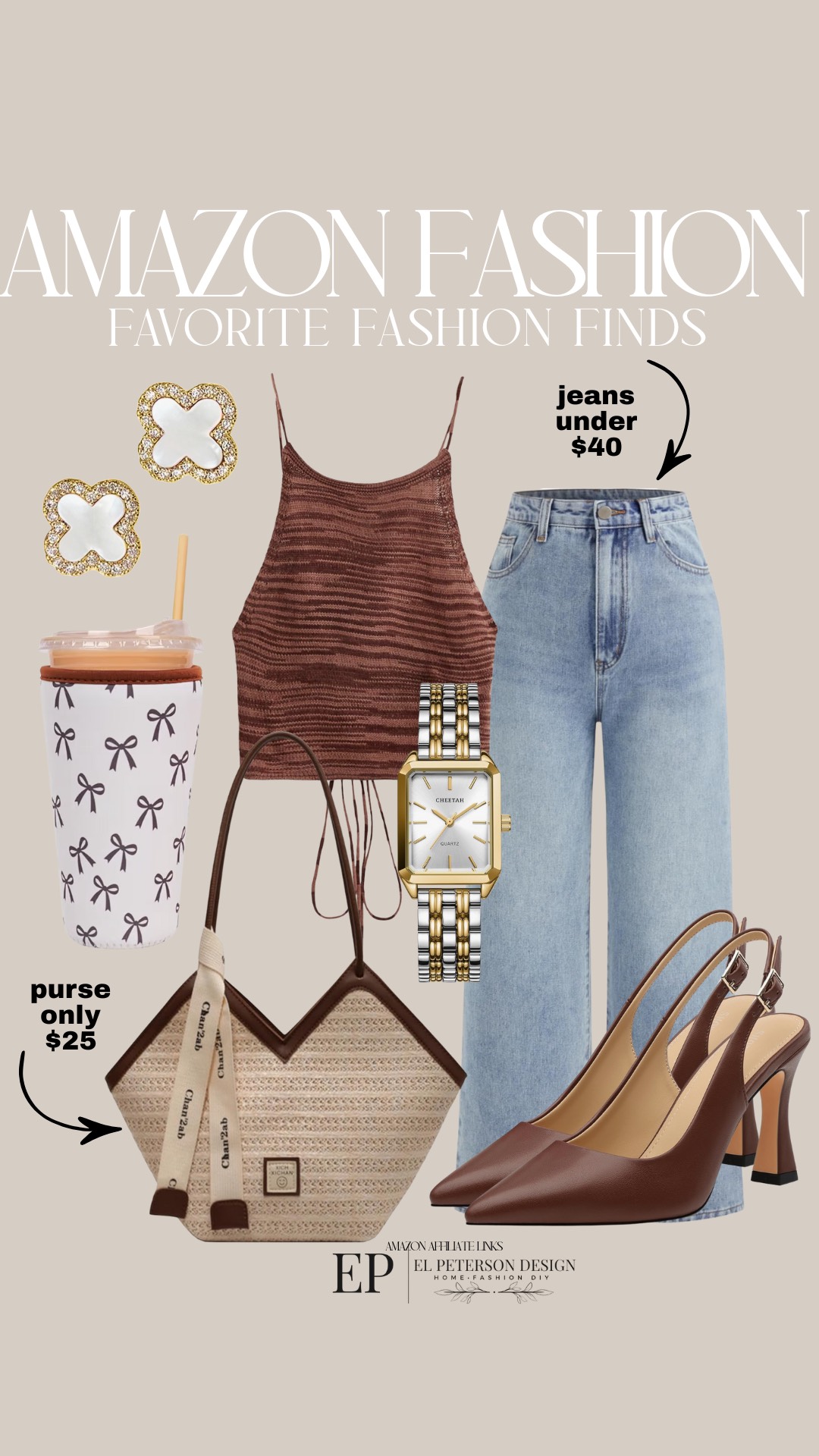 Elpetersondesign Facebook ad: Shop now and Save as on these Affordable Fashion Finds!