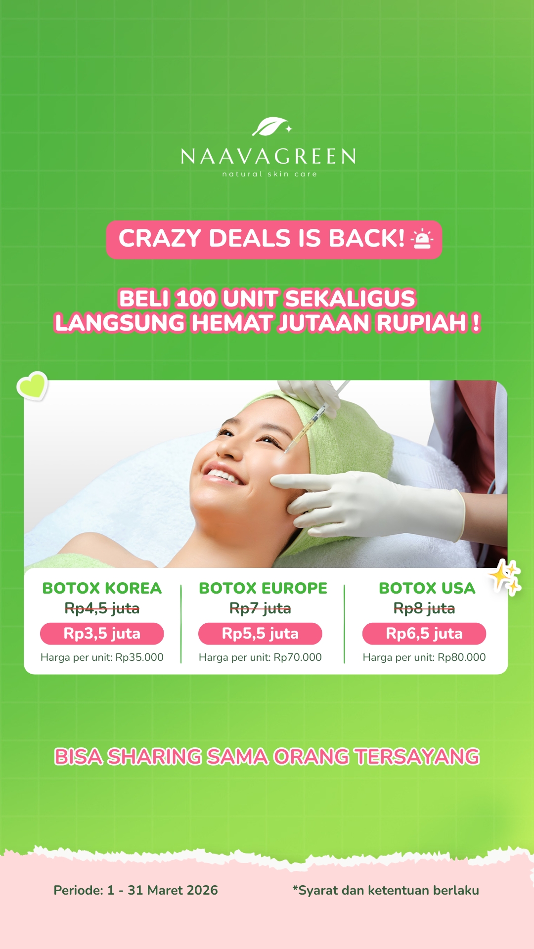 Naavagreen Natural Skincare Facebook ad