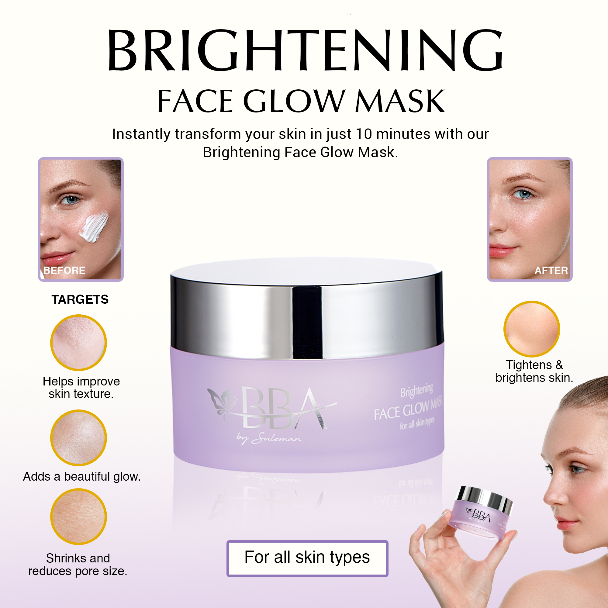 Beautify By Amna Facebook ad