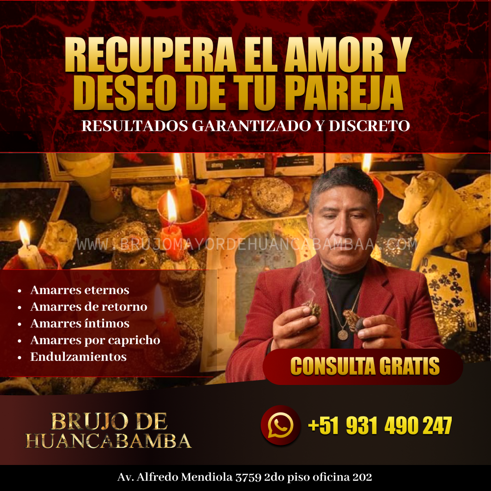 Brujo Augusto de Huancabamba Facebook ad: ¡CONSULTA GRATIS!