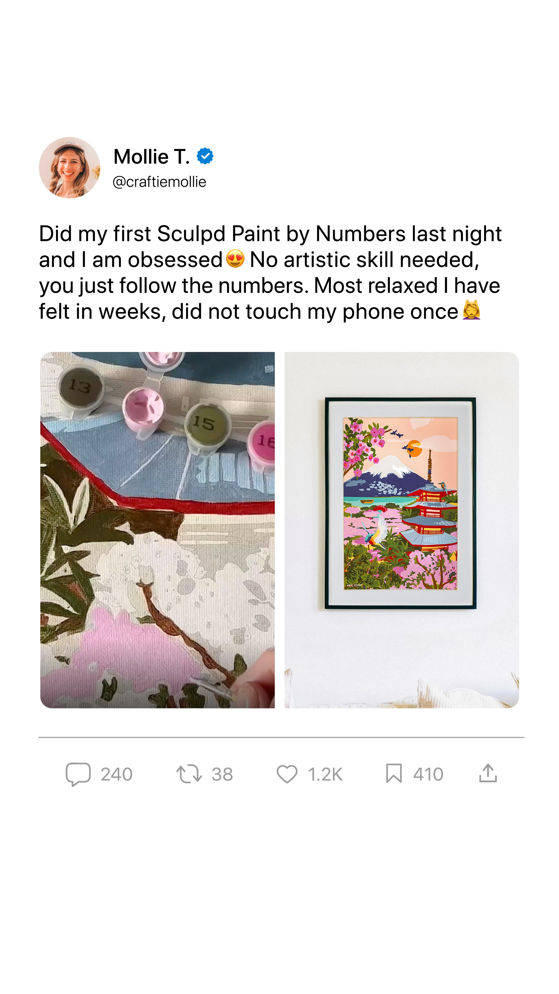 Sculpd Facebook ad