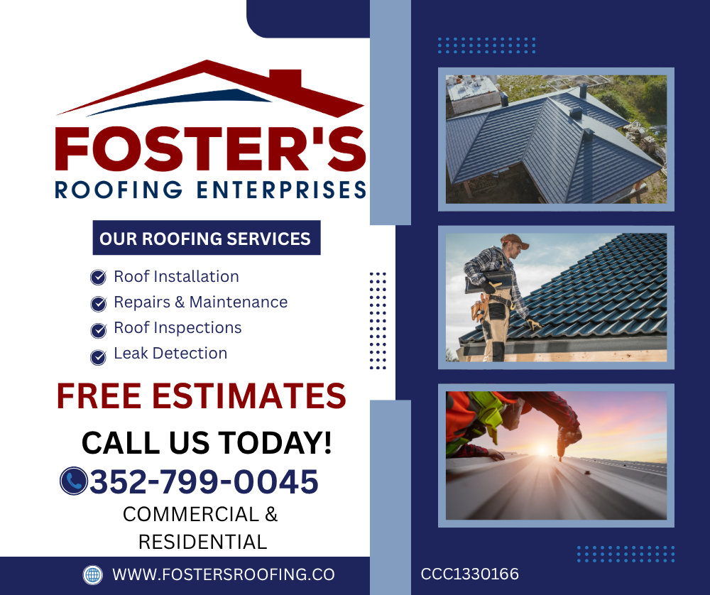 Foster's Roofing Enterprises Facebook ad