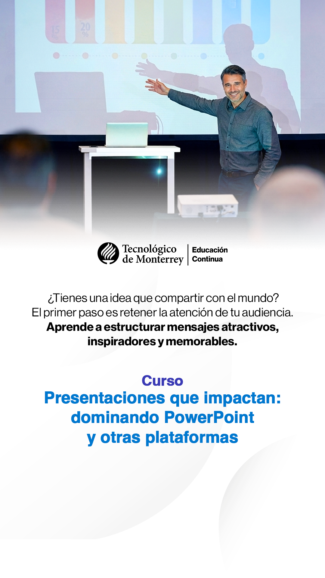 Posgrados y Educación Continua del Tecnológico de Monterrey Facebook ad