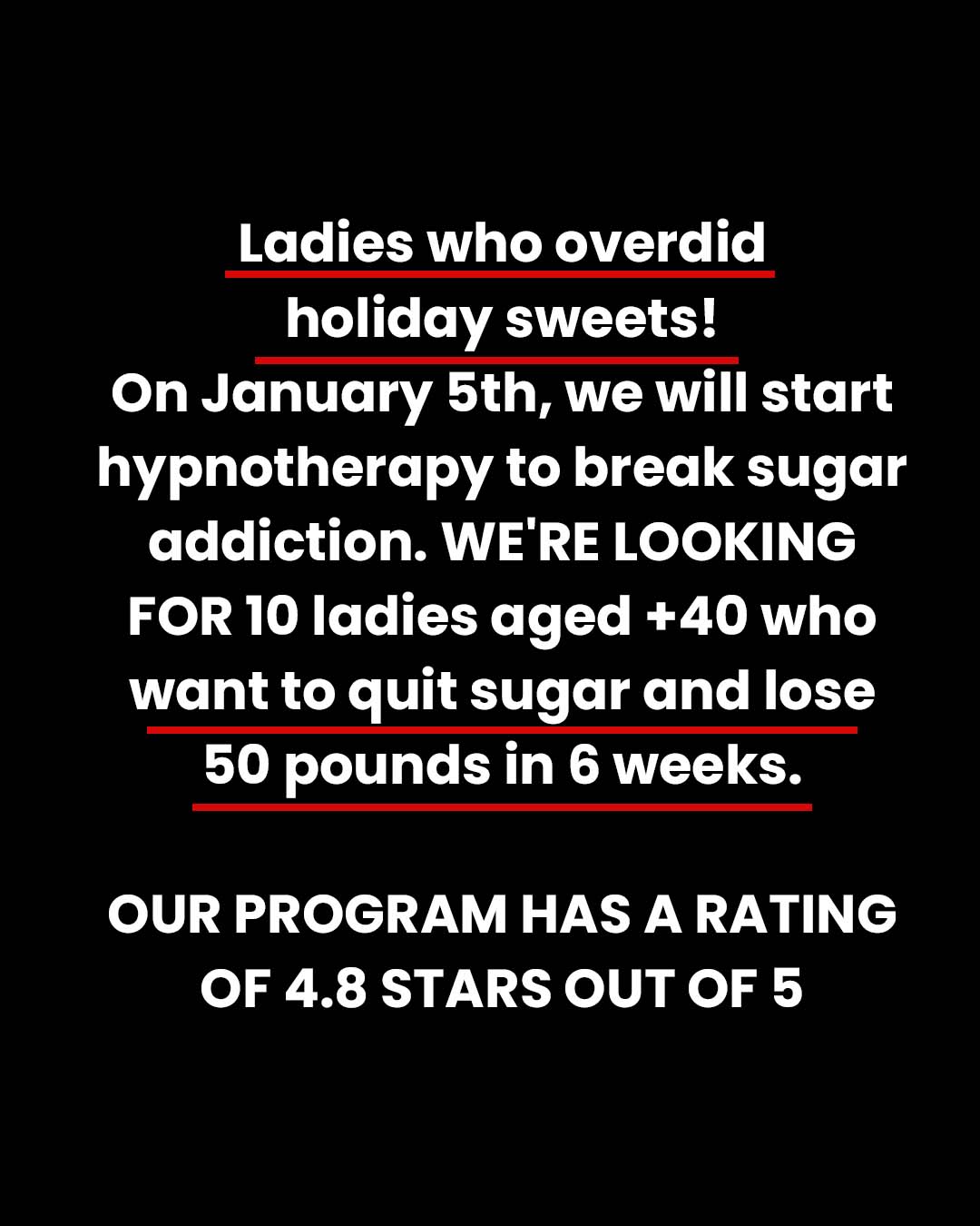Hypnozio: power of hypnotherapy Facebook ad