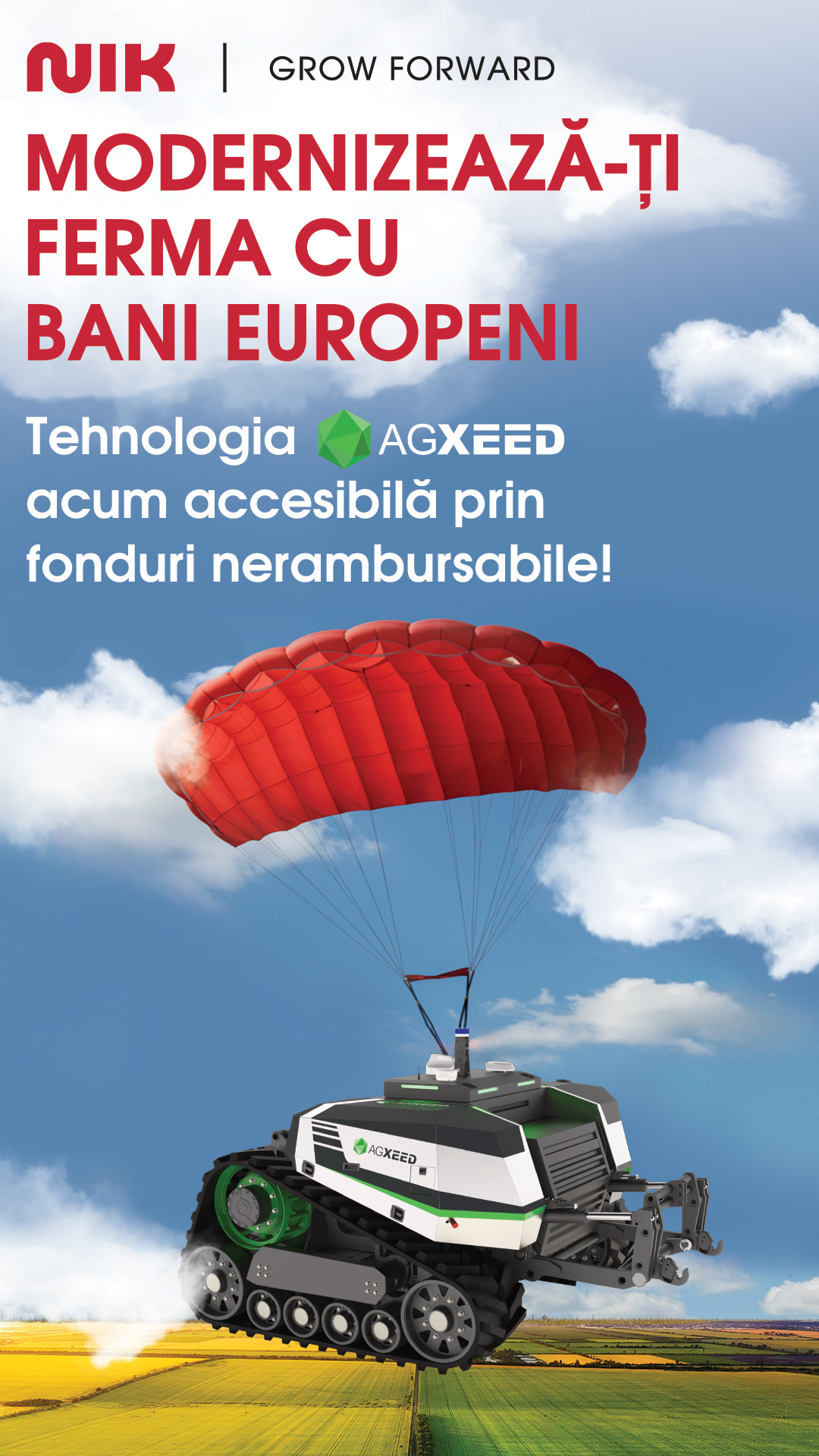 NIK România Facebook ad from Mar 9, 2026