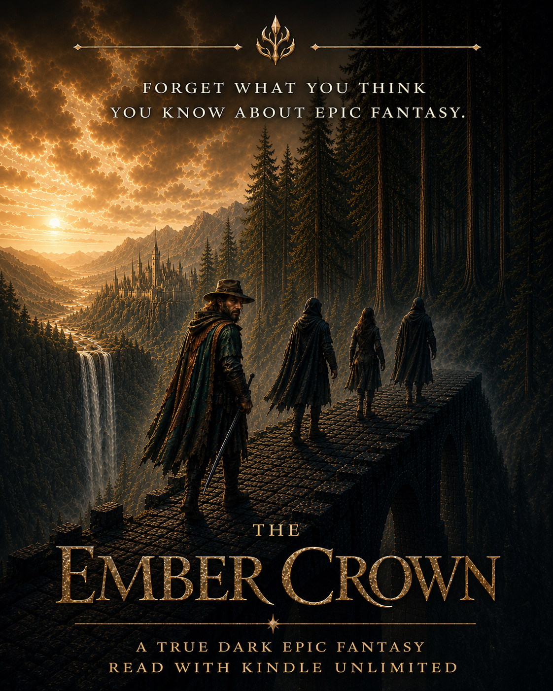 Murray Work - Author Facebook ad: The Ember Crown | Book One