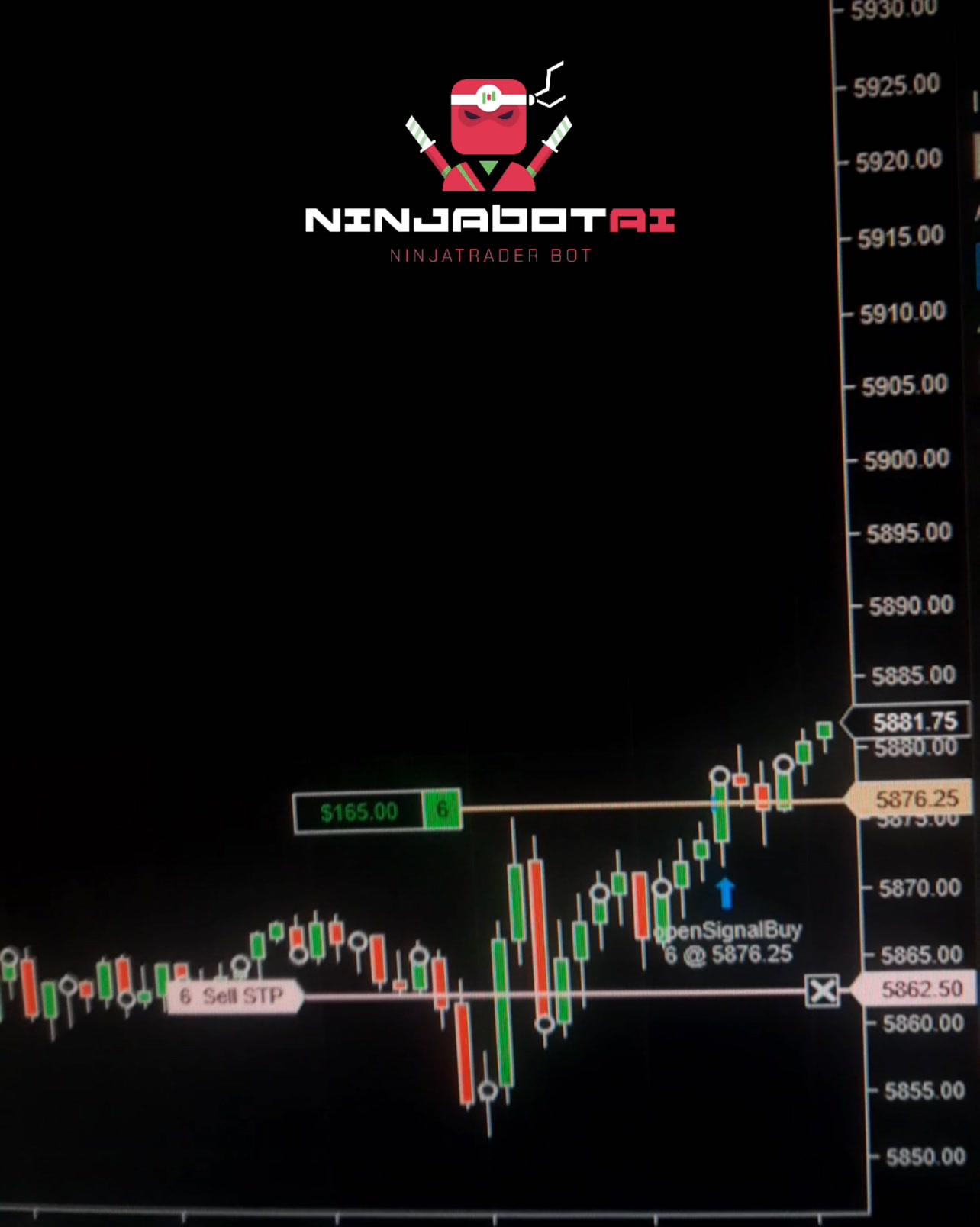 NinjaBot AI Facebook ad: Automate Your Futures Trading with AI