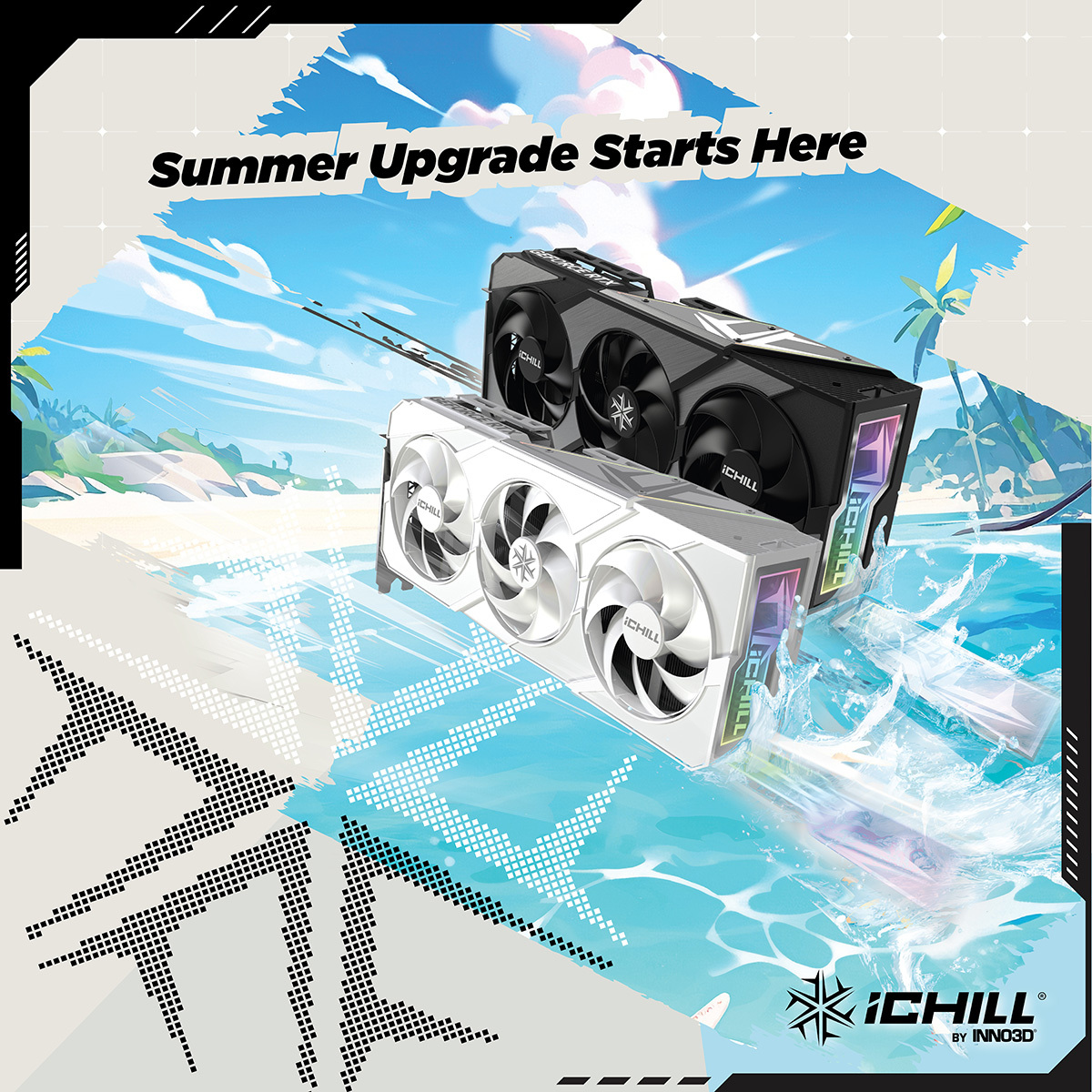 INNO3D Facebook ad: Summer is here, and it’s time to refresh…