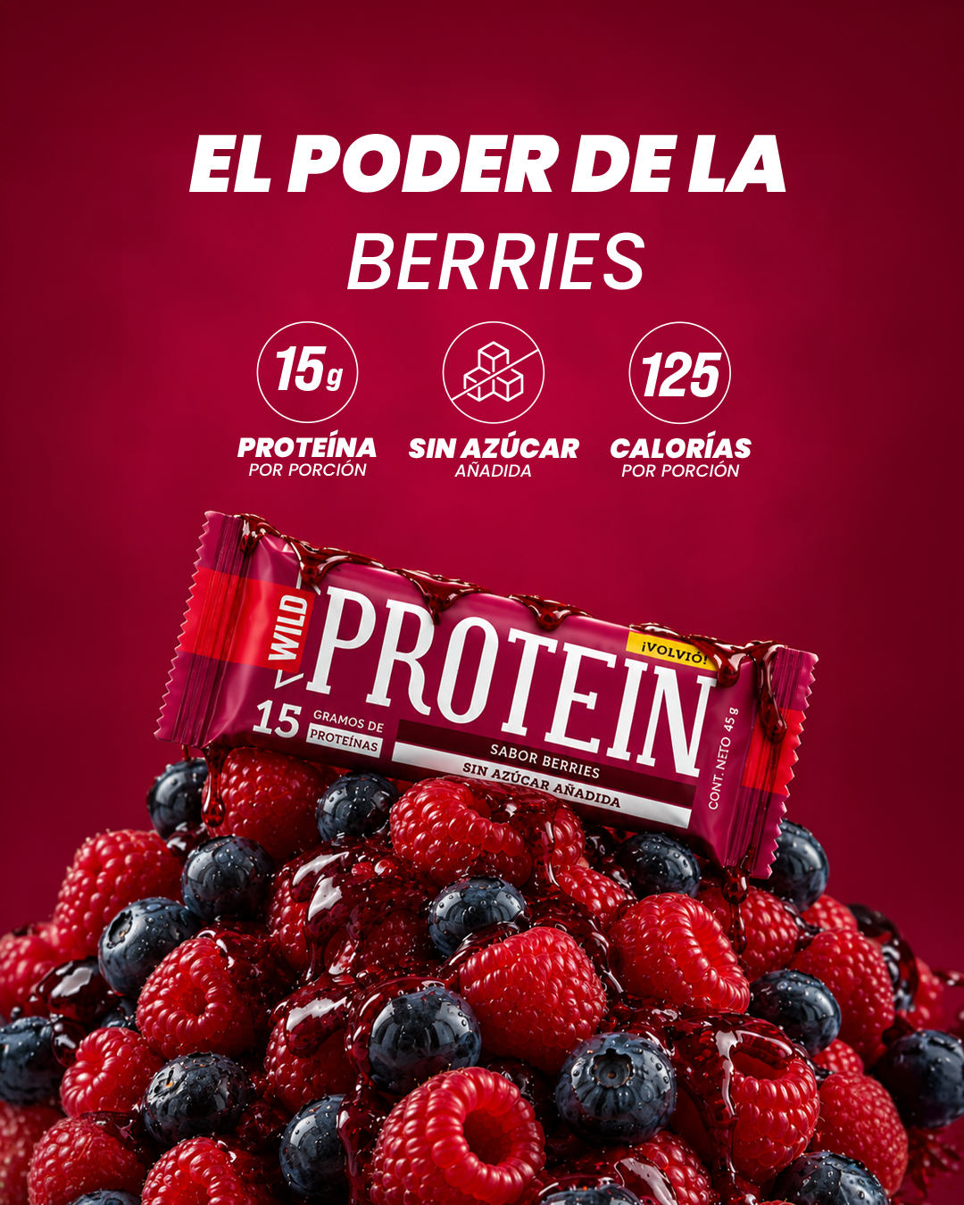 The Wild Foods Facebook ad: El poder de Berries
