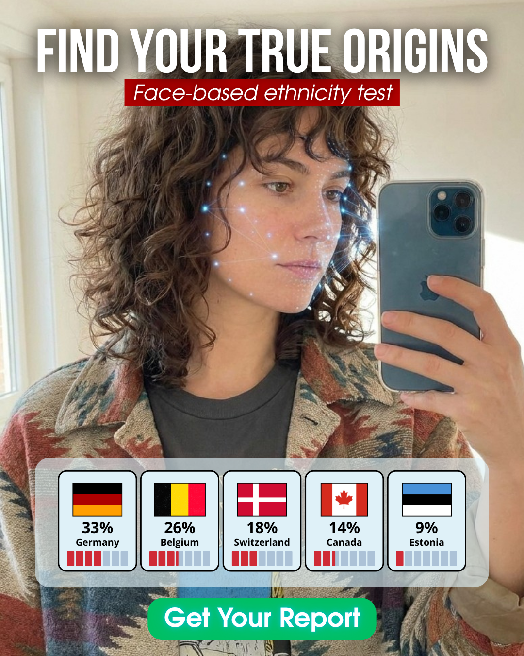 FoodZee Balance Facebook ad: Check your AI Ethnicity