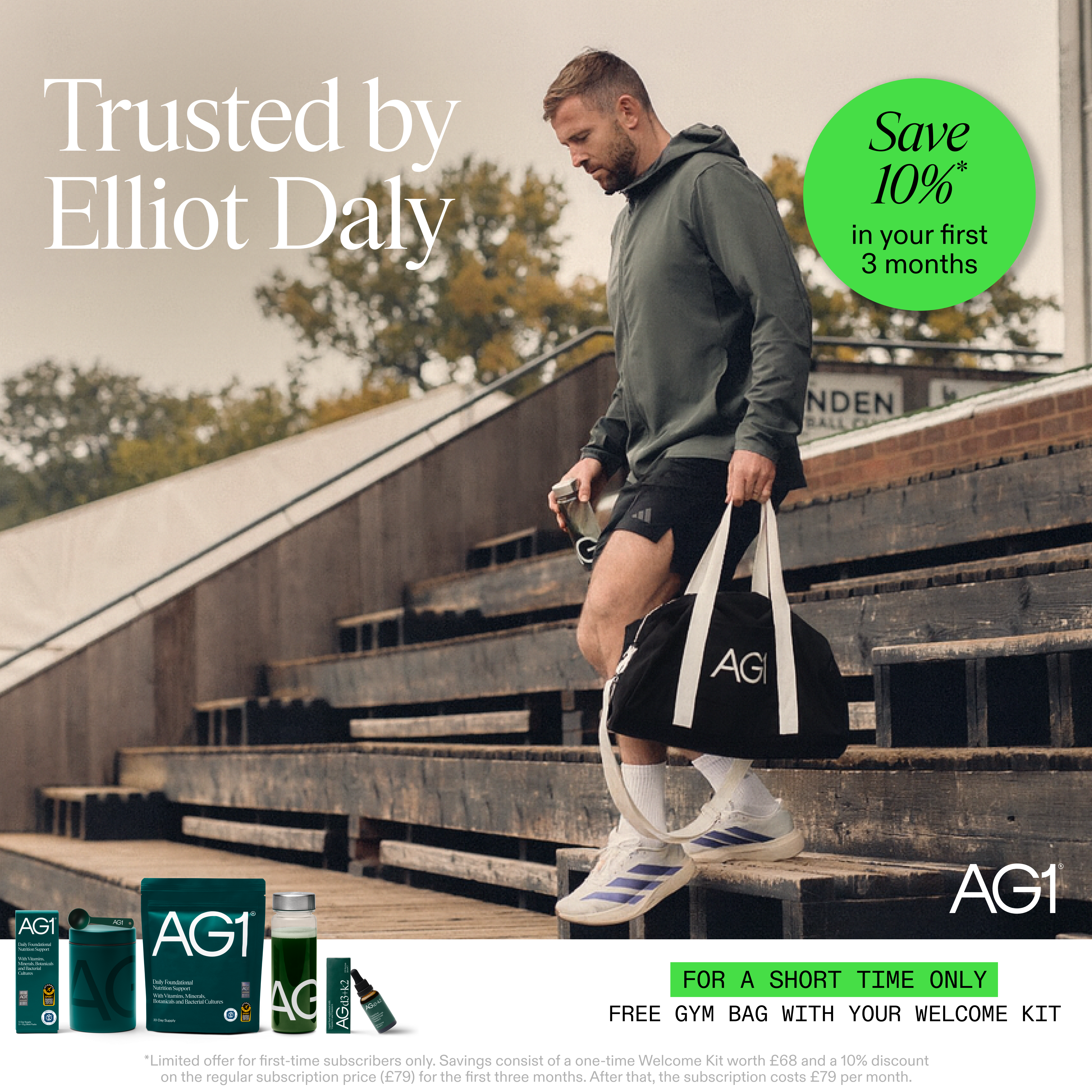 AG1 by Athletic Greens Facebook ad