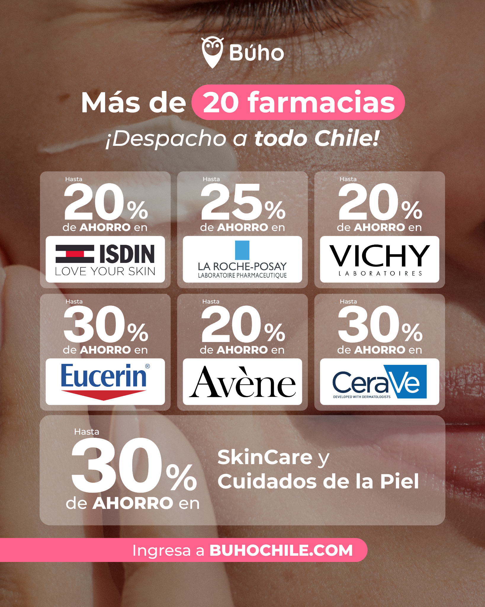 Buho Chile Facebook ad from Jan 12, 2026