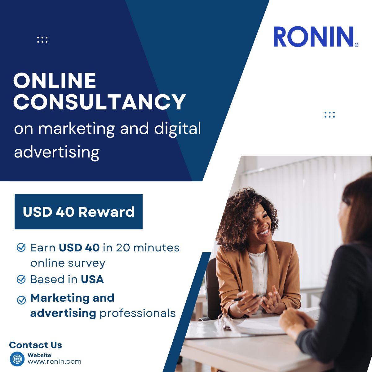 RONIN Research HK Limited Facebook ad