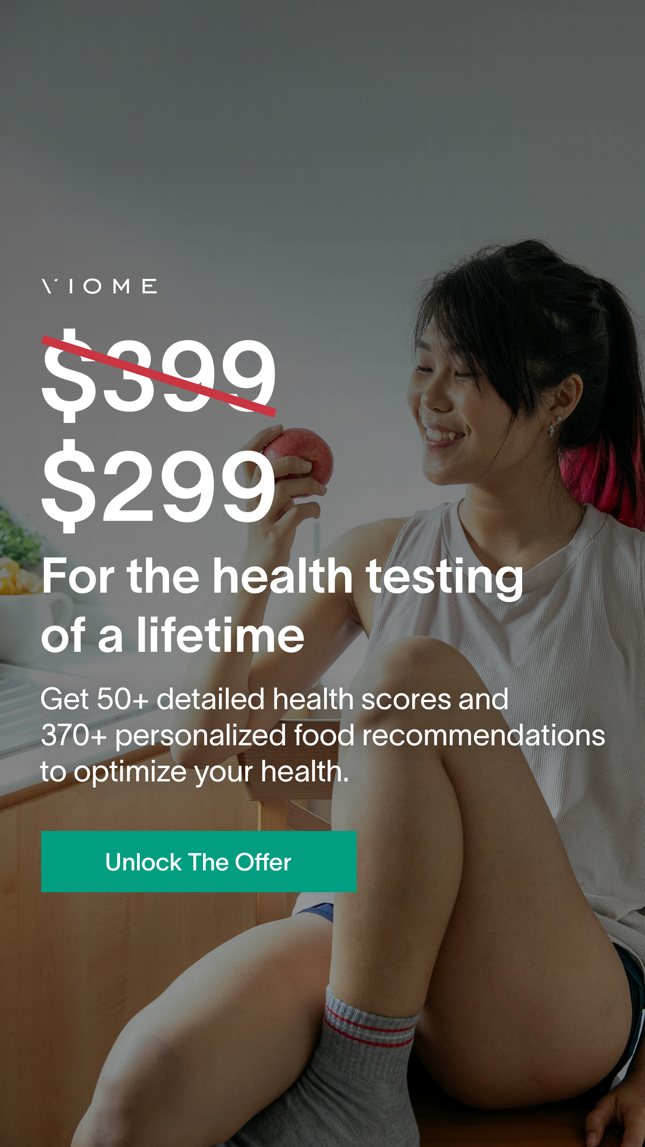 Viome Facebook ad