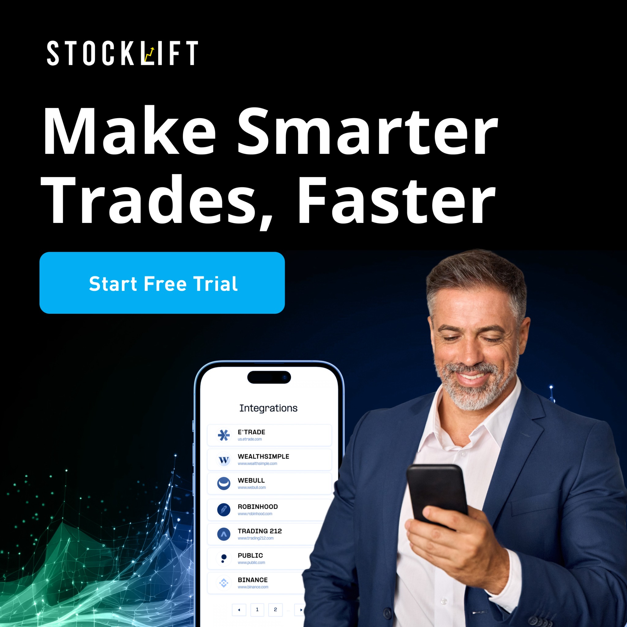 StockLift Facebook ad