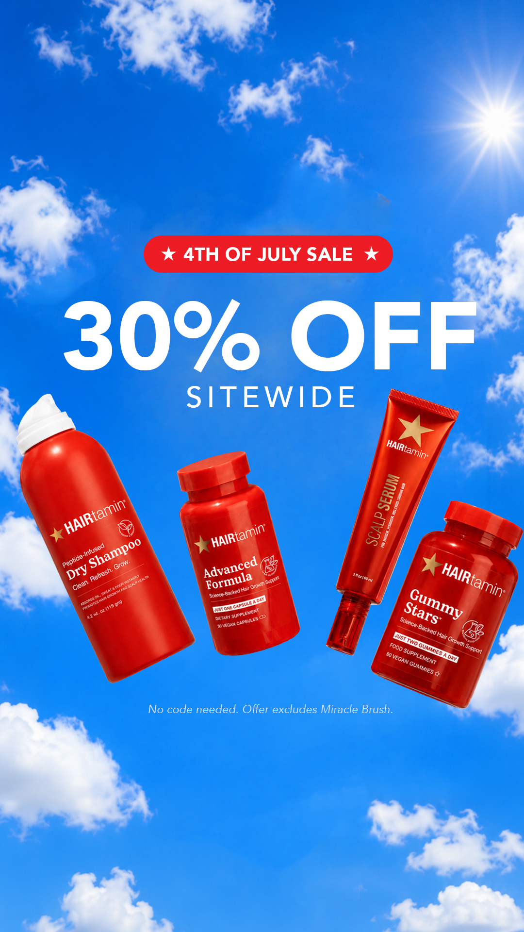 HAIRtamin Facebook ad