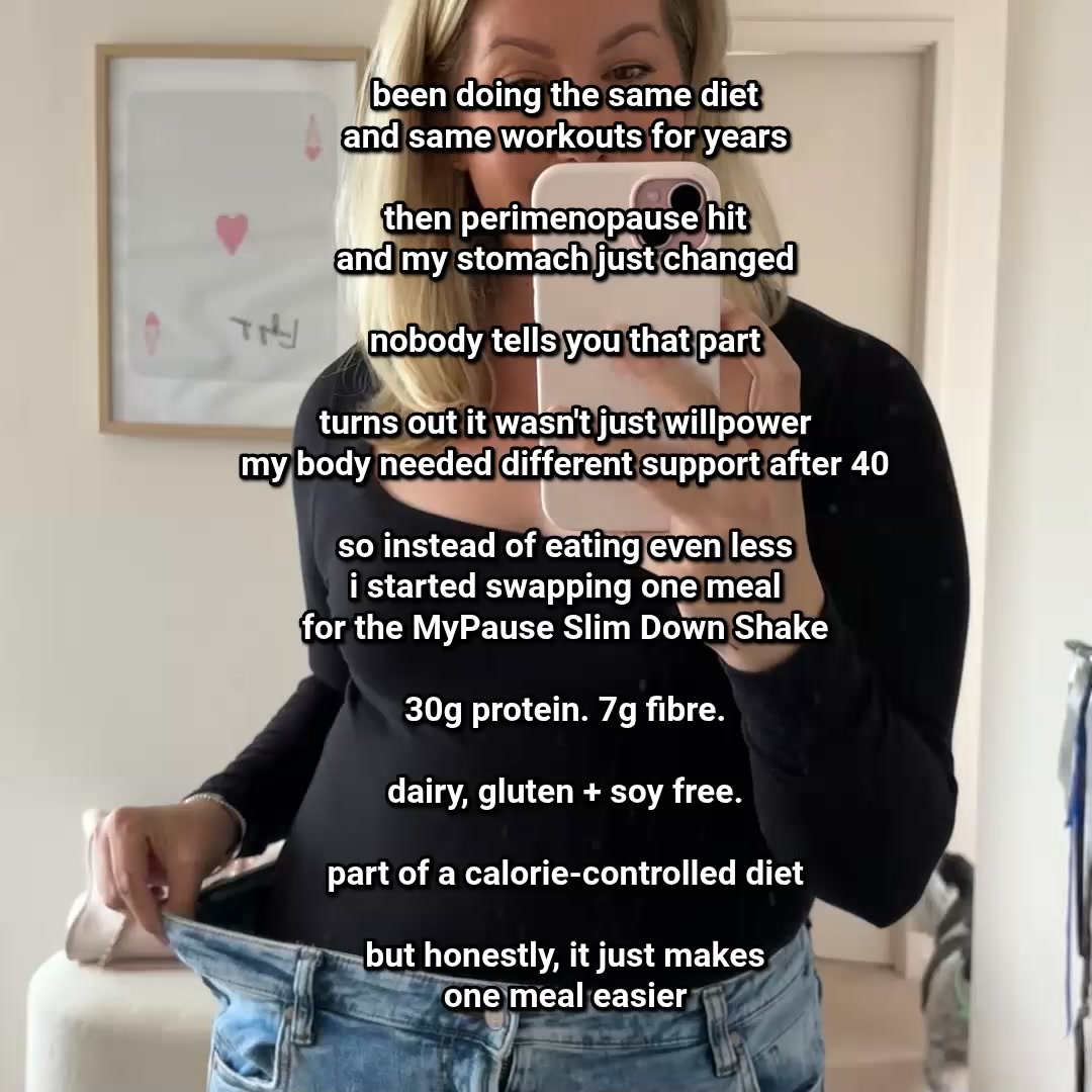 MyPause Health Facebook ad: The Shake Made For Women 40+