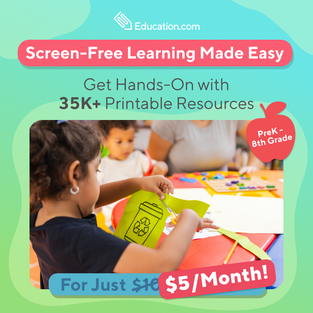 education.com Facebook ad