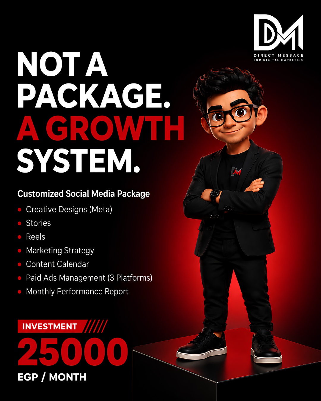 DM Marketing Agency Facebook ad