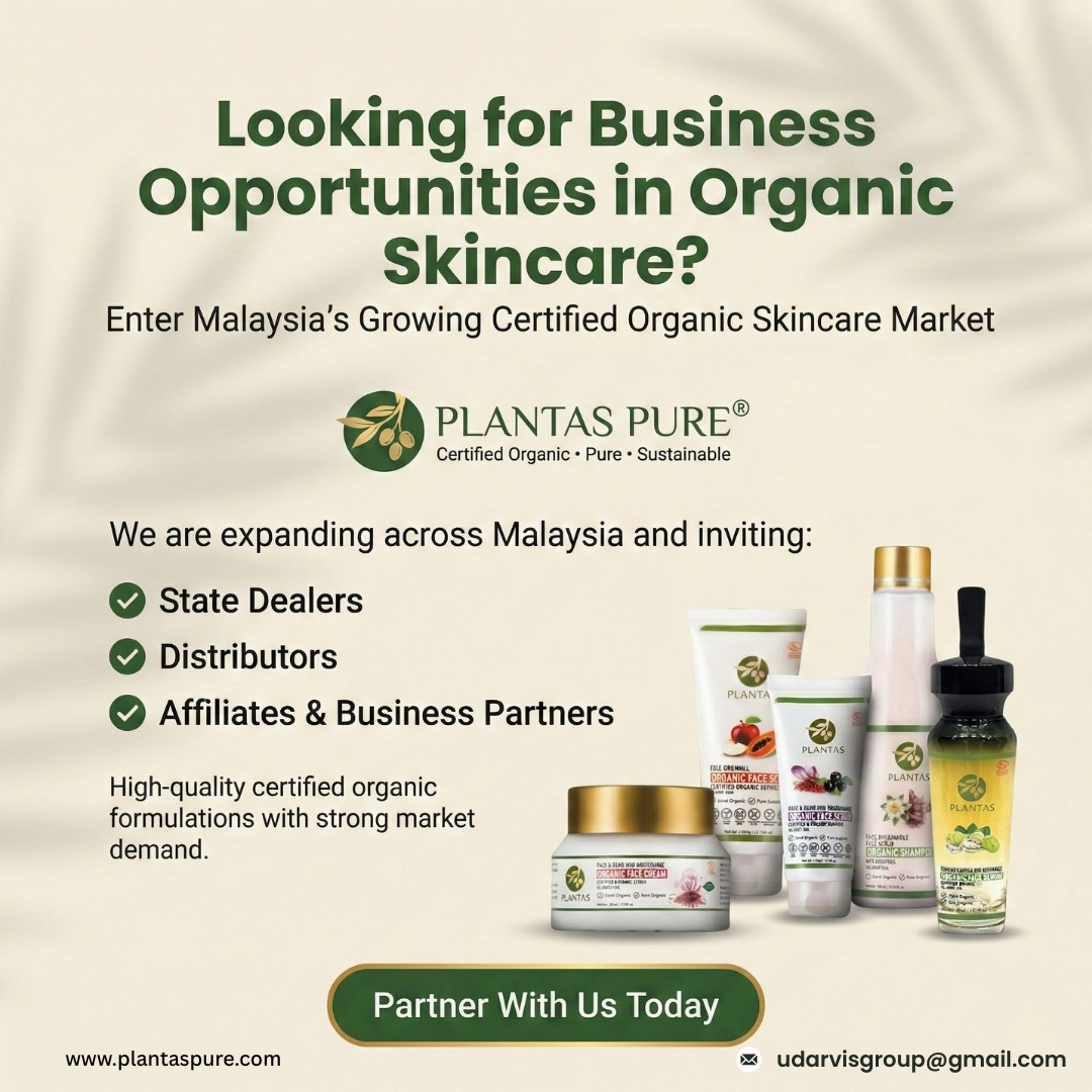 Plantaspure Facebook ad: Become a Plantas Pure Business Partner
