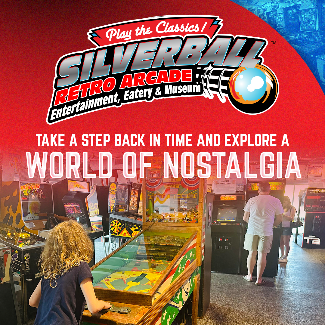 Silverball Retro Arcade Asbury Facebook ad