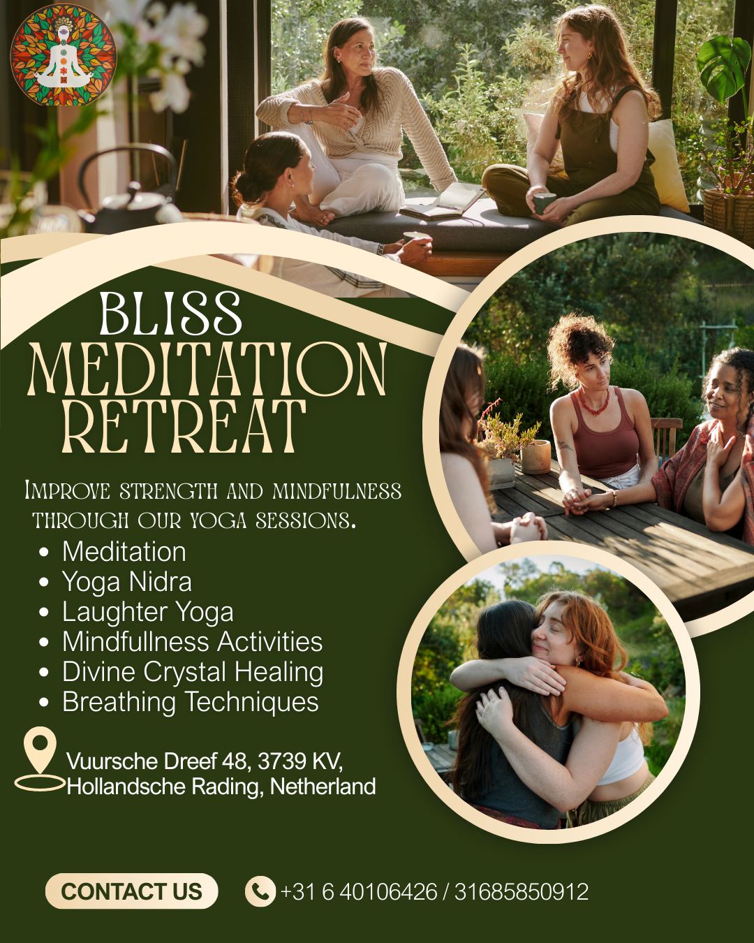 Divine Soul Yoga.nl Facebook ad