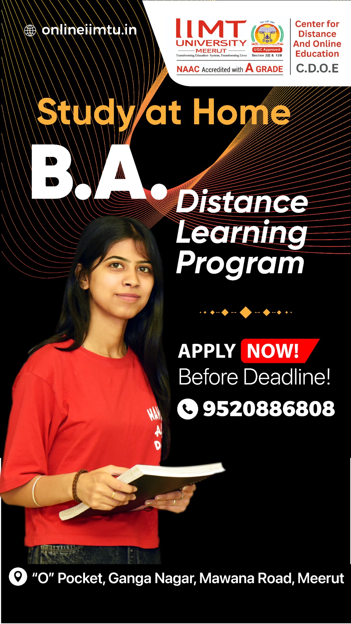 IIMT University Meerut Facebook ad