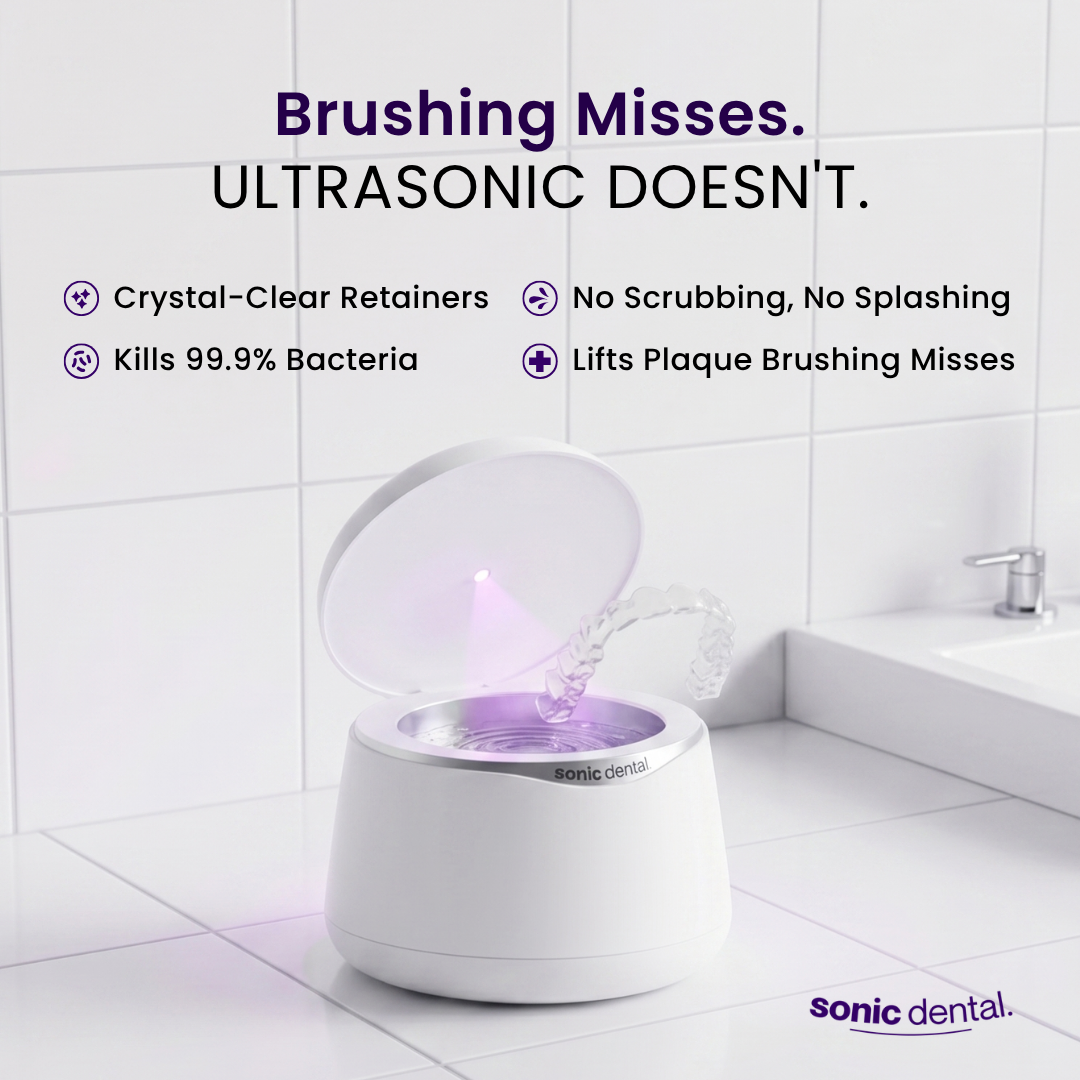 Sonic Dental Facebook ad: Cutting Edge Ultrasonic & UVC technology