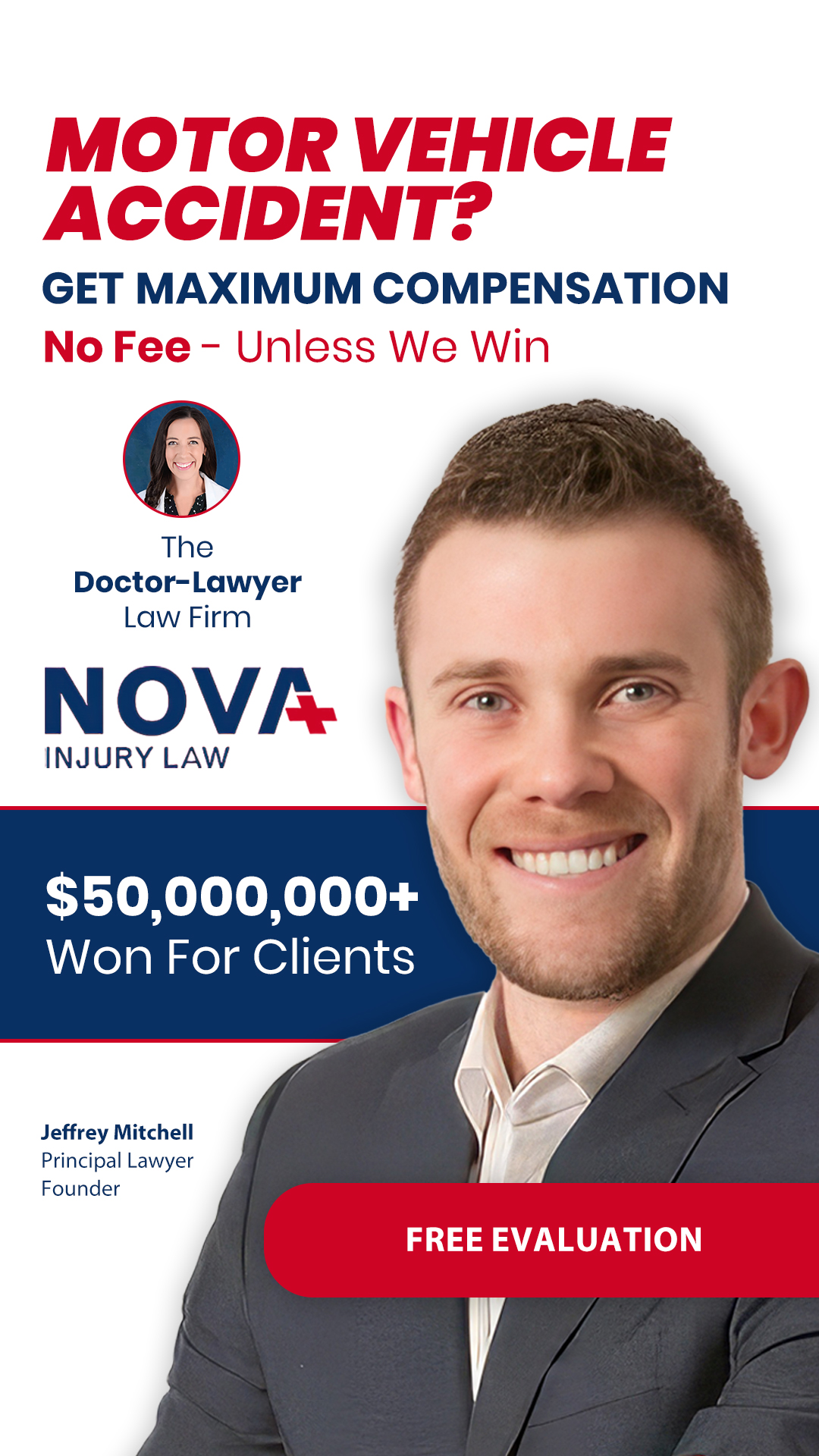 NOVA Injury Law Facebook ad