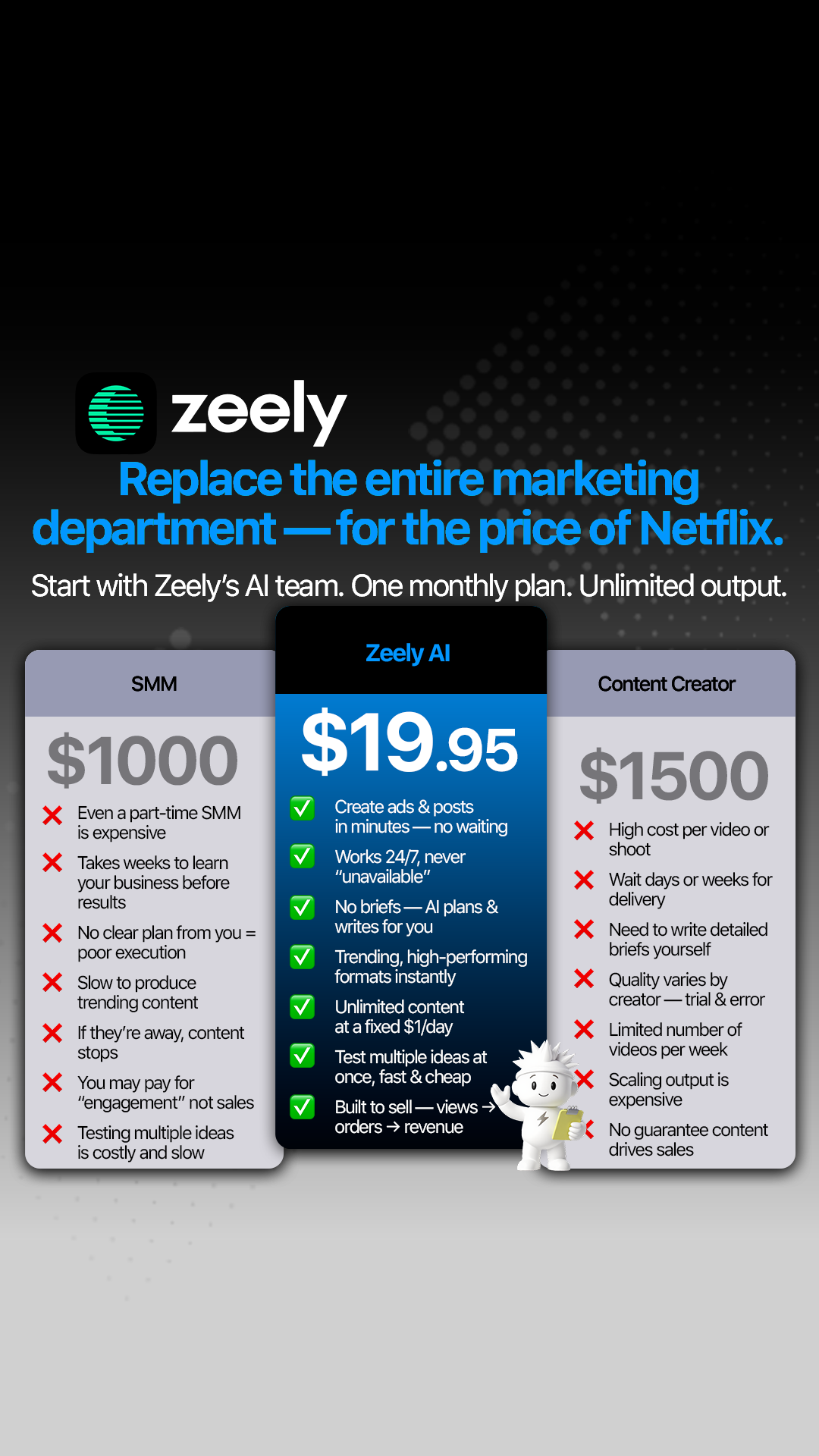 Zeely Facebook ad