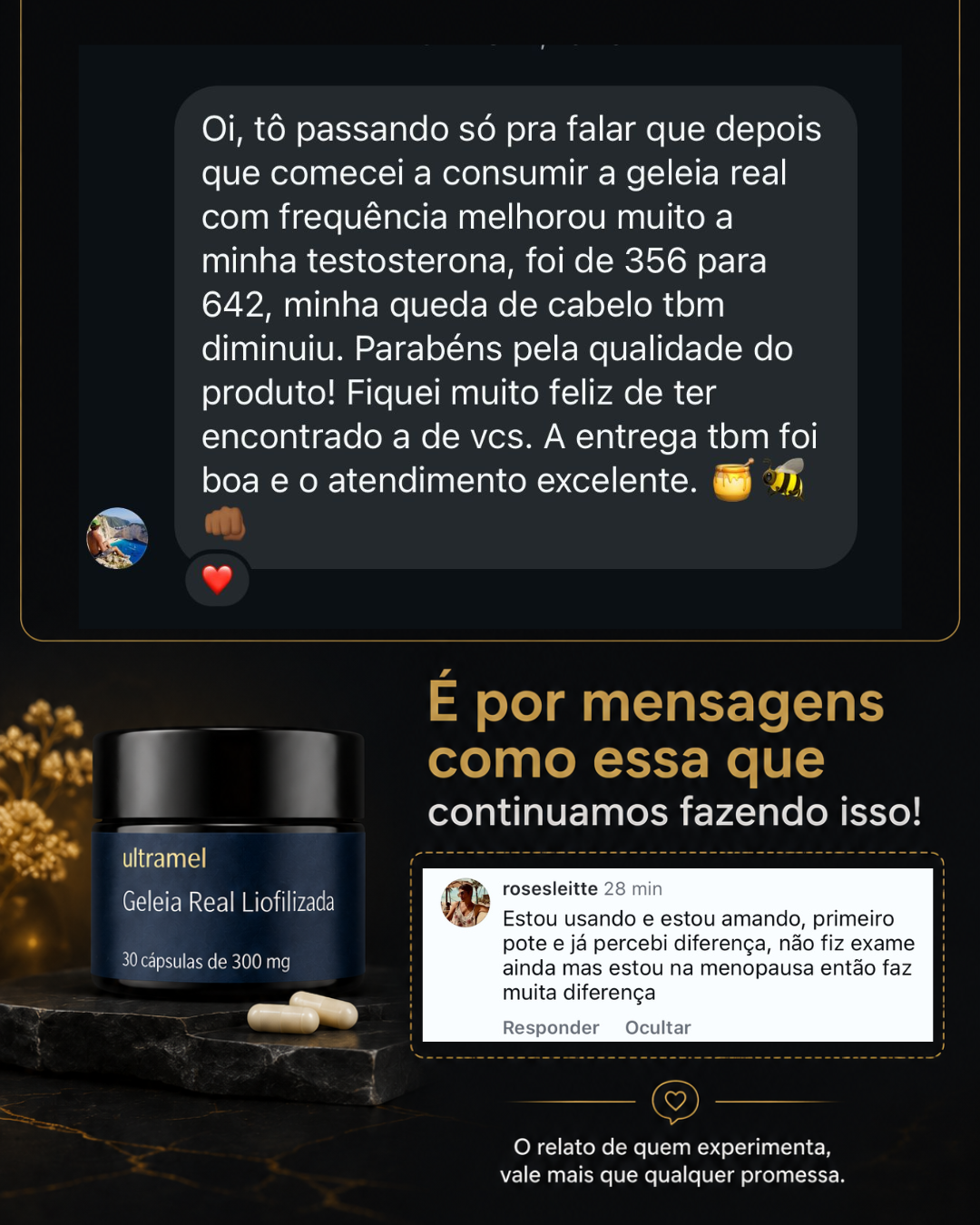Ultramel Facebook ad