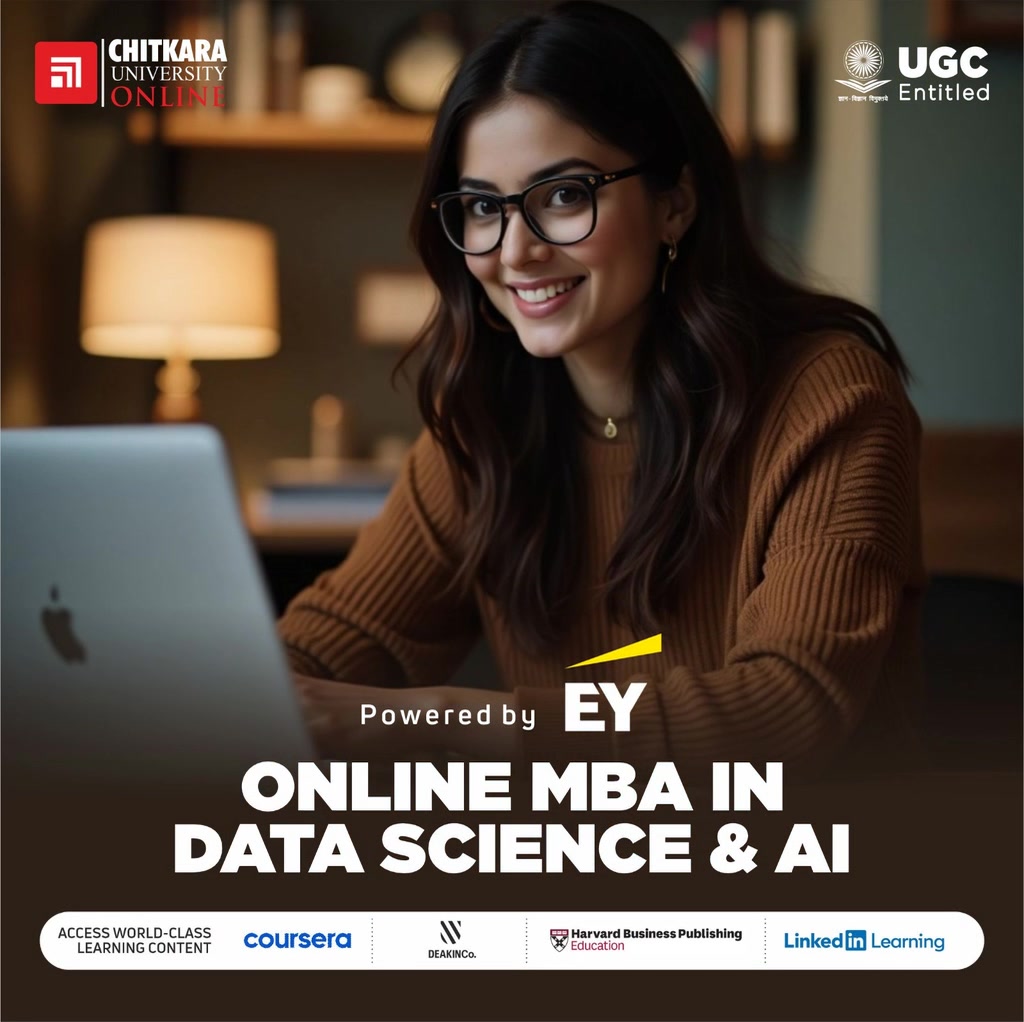 ChitkaraU Online Facebook ad: EMI Starts at 5,999/-