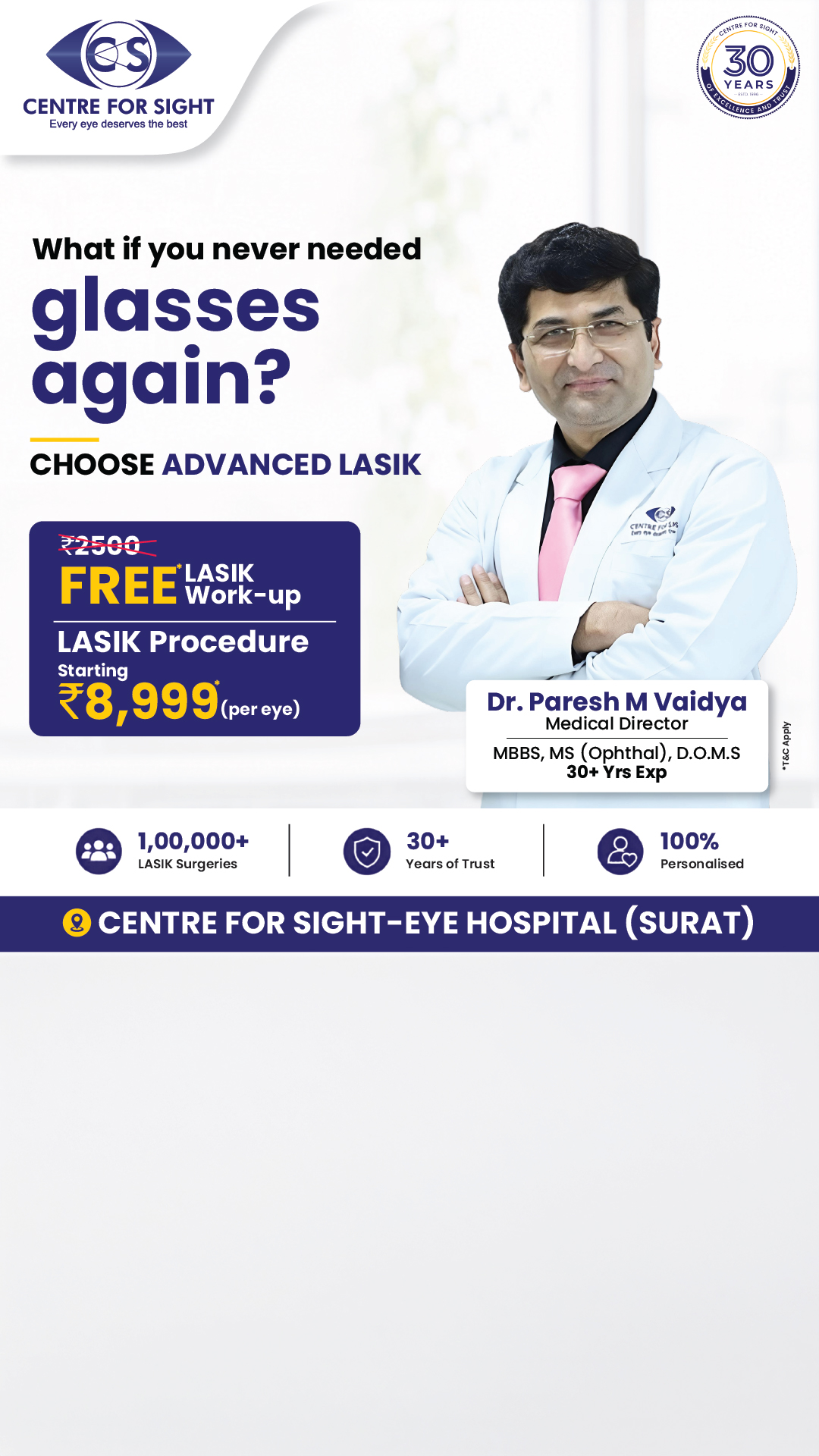 Centre For Sight - West Facebook ad