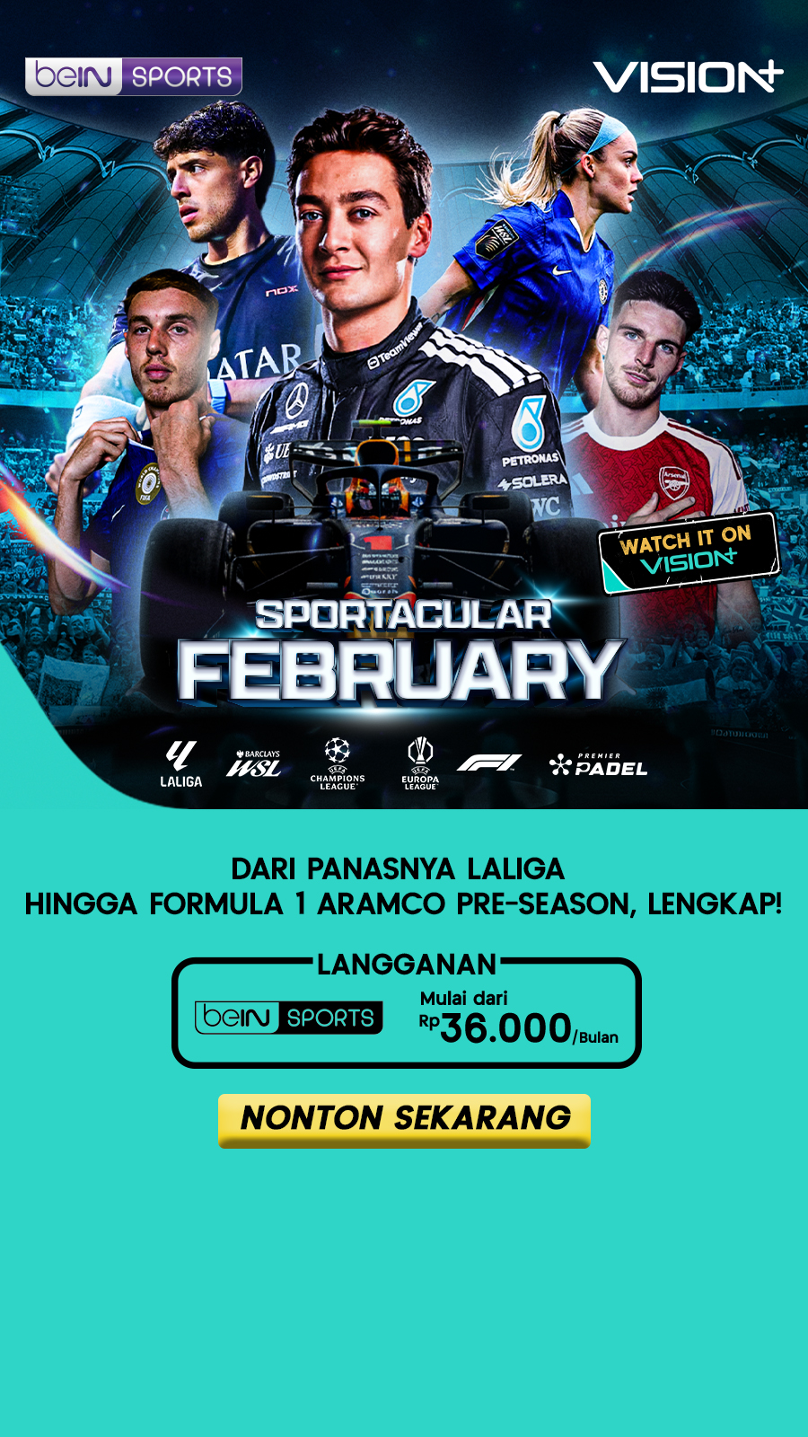 Vision Plus Originals Facebook ad from Feb 23, 2026