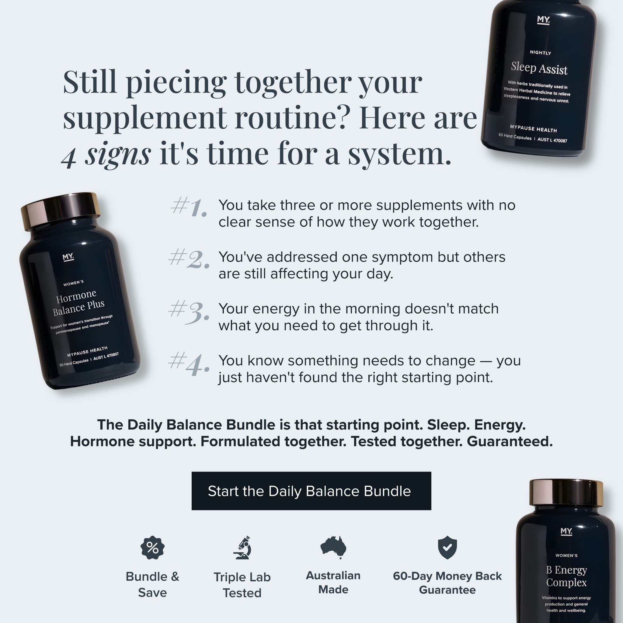 MyPause Health Facebook ad