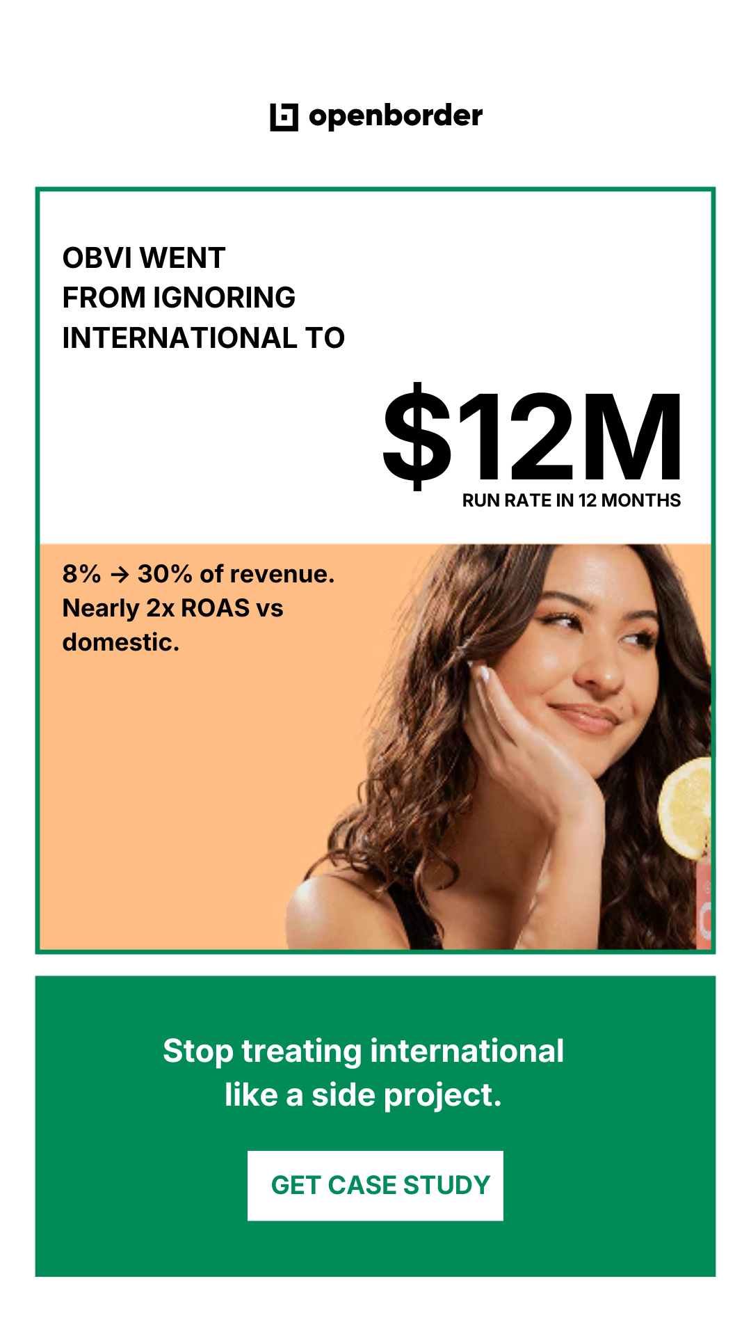 Openborder Facebook ad